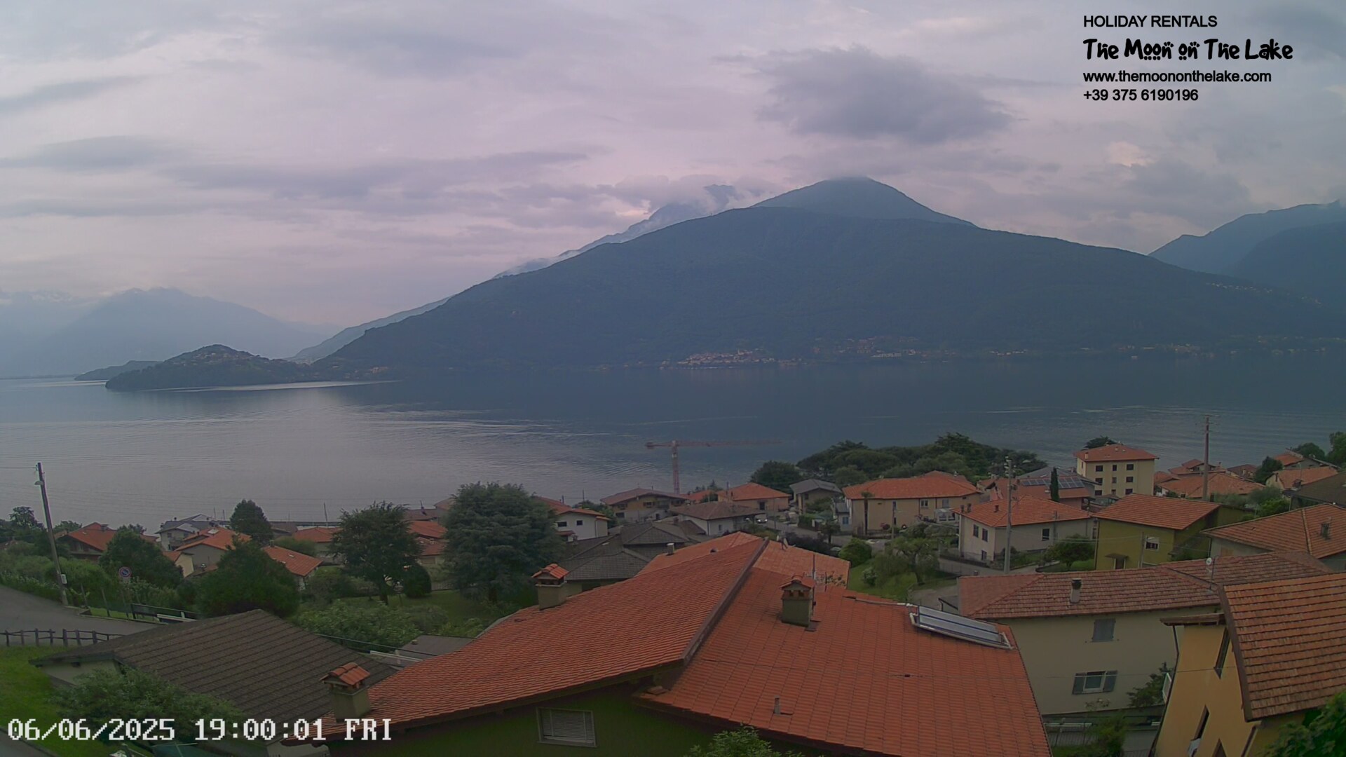 immagine della webcam nei dintorni di Tremezzo: webcam Pianello del Lario