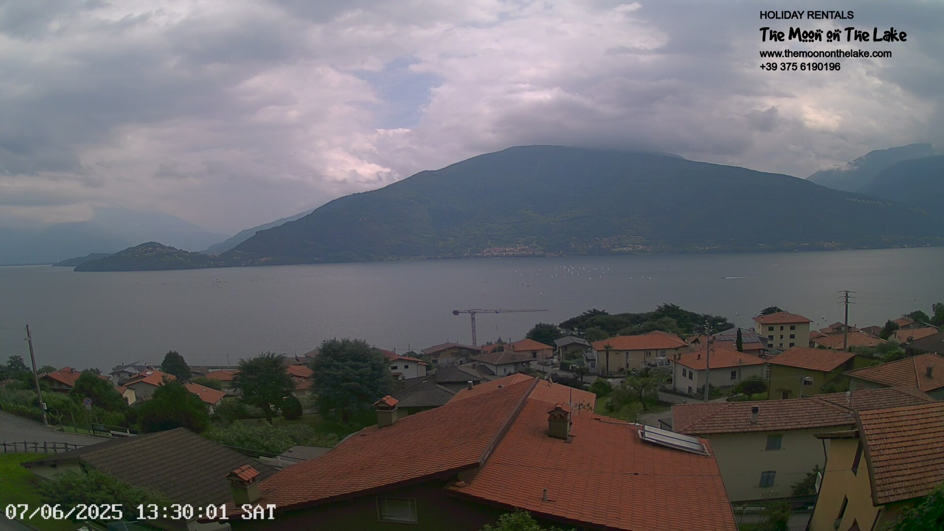immagine della webcam nei dintorni di San Giacomo Filippo: webcam Pianello del Lario