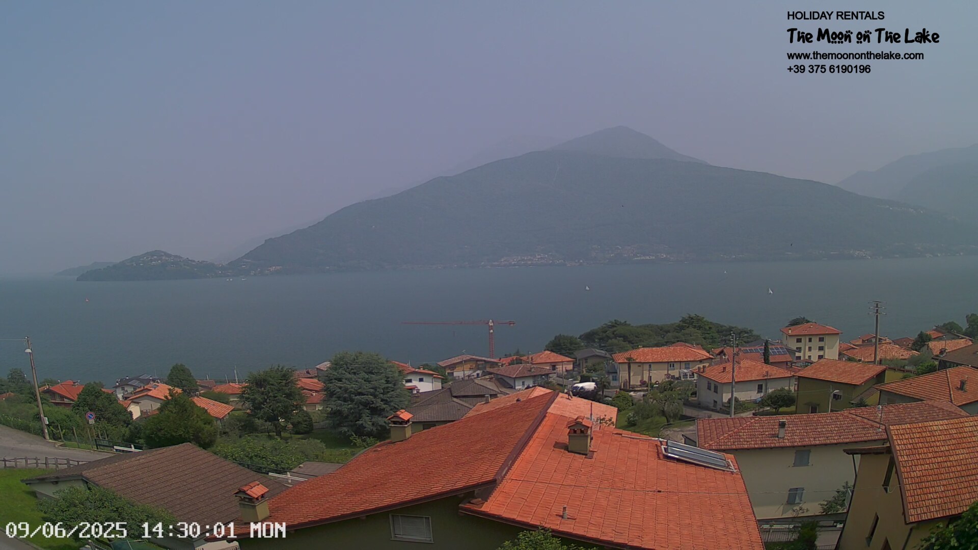 immagine della webcam nei dintorni di Taceno: webcam Pianello del Lario