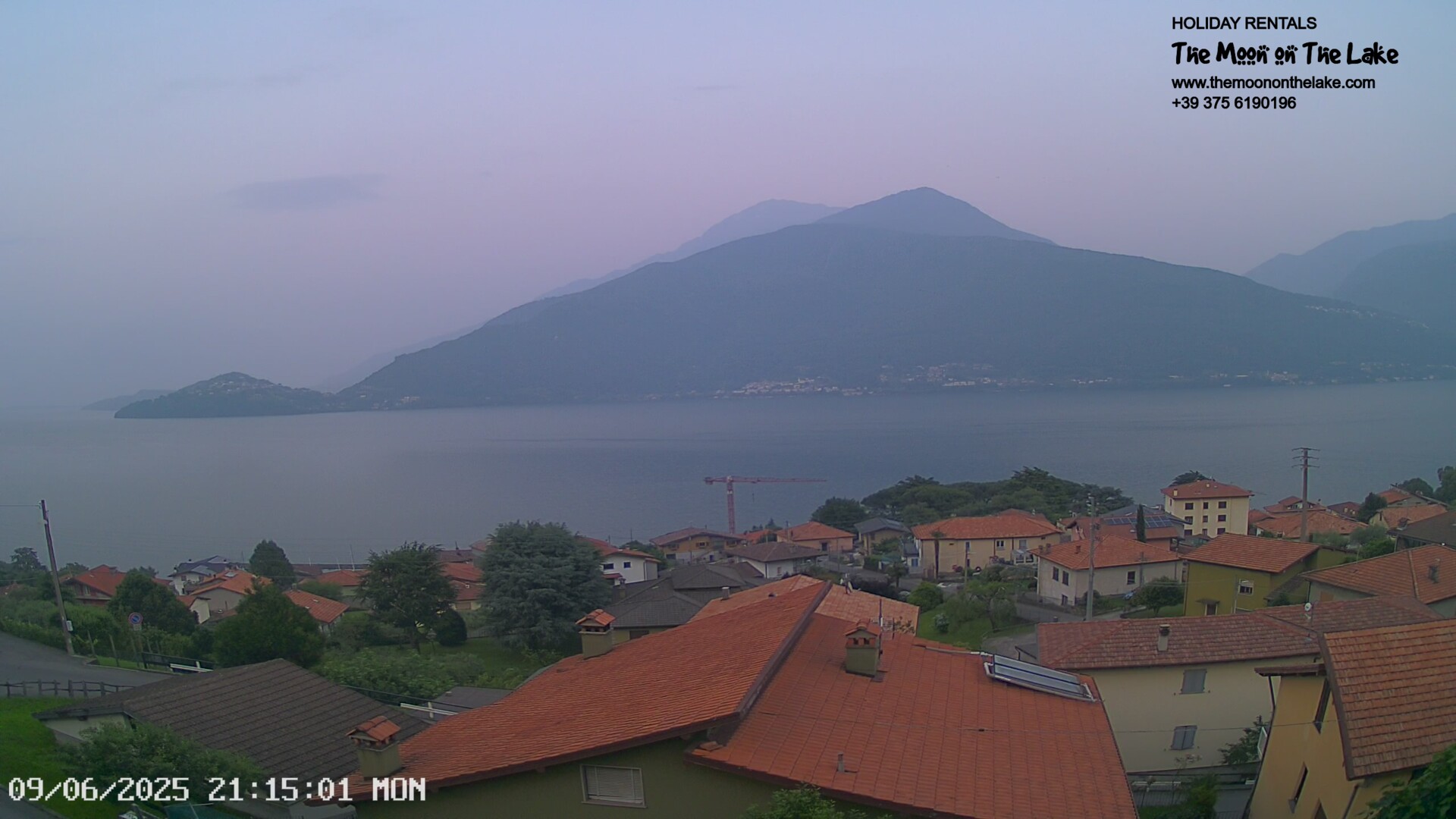 immagine della webcam nei dintorni di Perledo: webcam Pianello del Lario