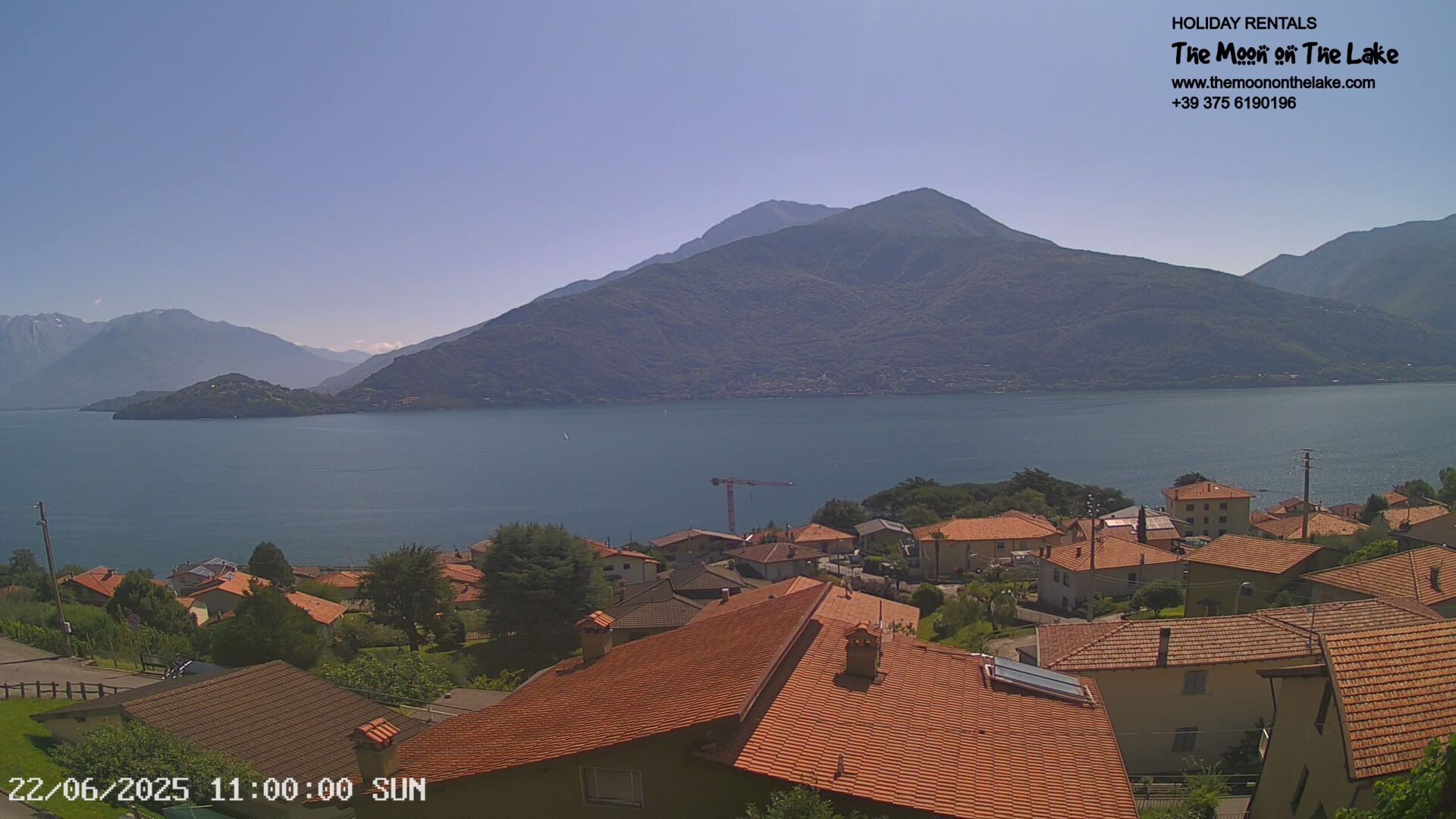 immagine della webcam nei dintorni di Gravedona ed Uniti: webcam Pianello del Lario