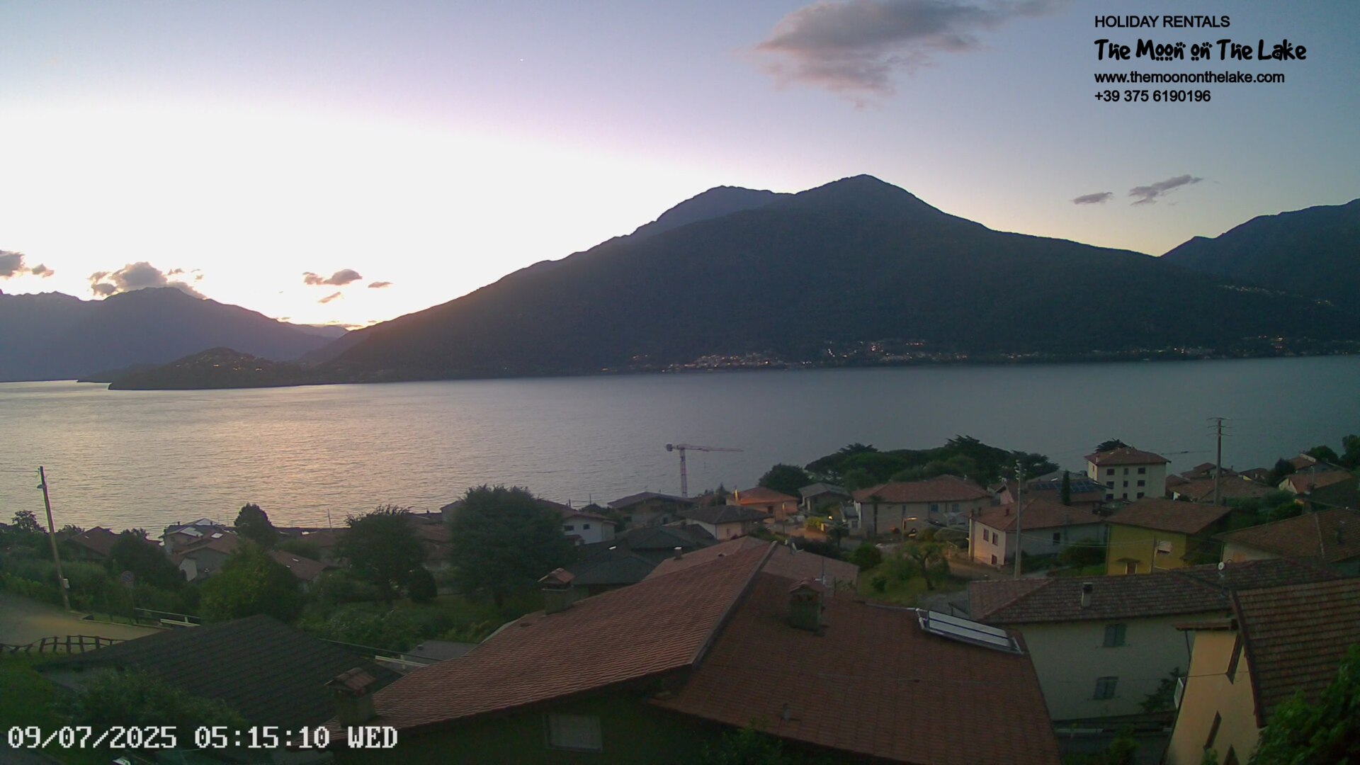 immagine della webcam nei dintorni di San Giacomo Filippo: webcam Pianello del Lario