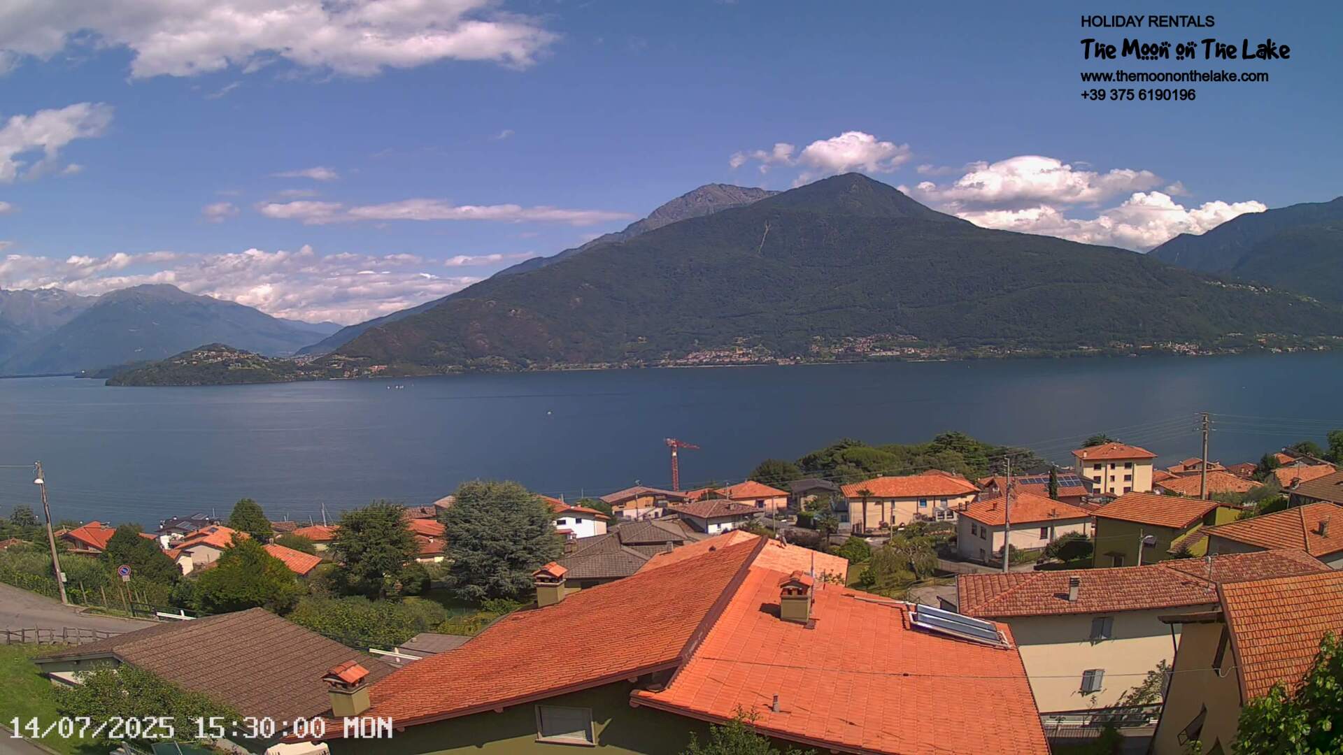 immagine della webcam nei dintorni di Domaso: webcam Pianello del Lario