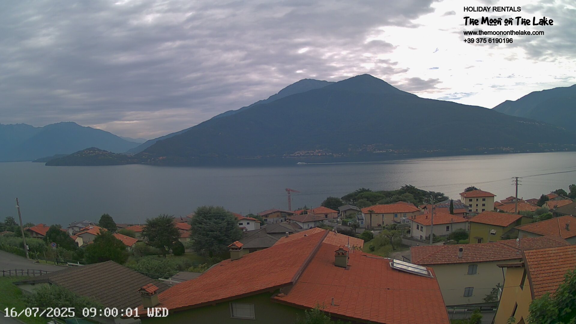 immagine della webcam nei dintorni di San Giacomo Filippo: webcam Pianello del Lario