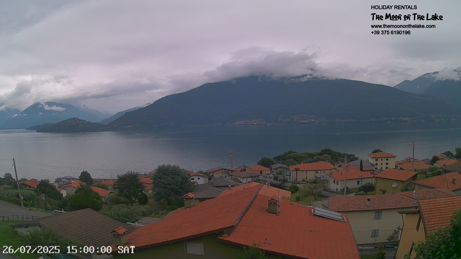 immagine della webcam nei dintorni di Monte Legnone: webcam Pianello del Lario
