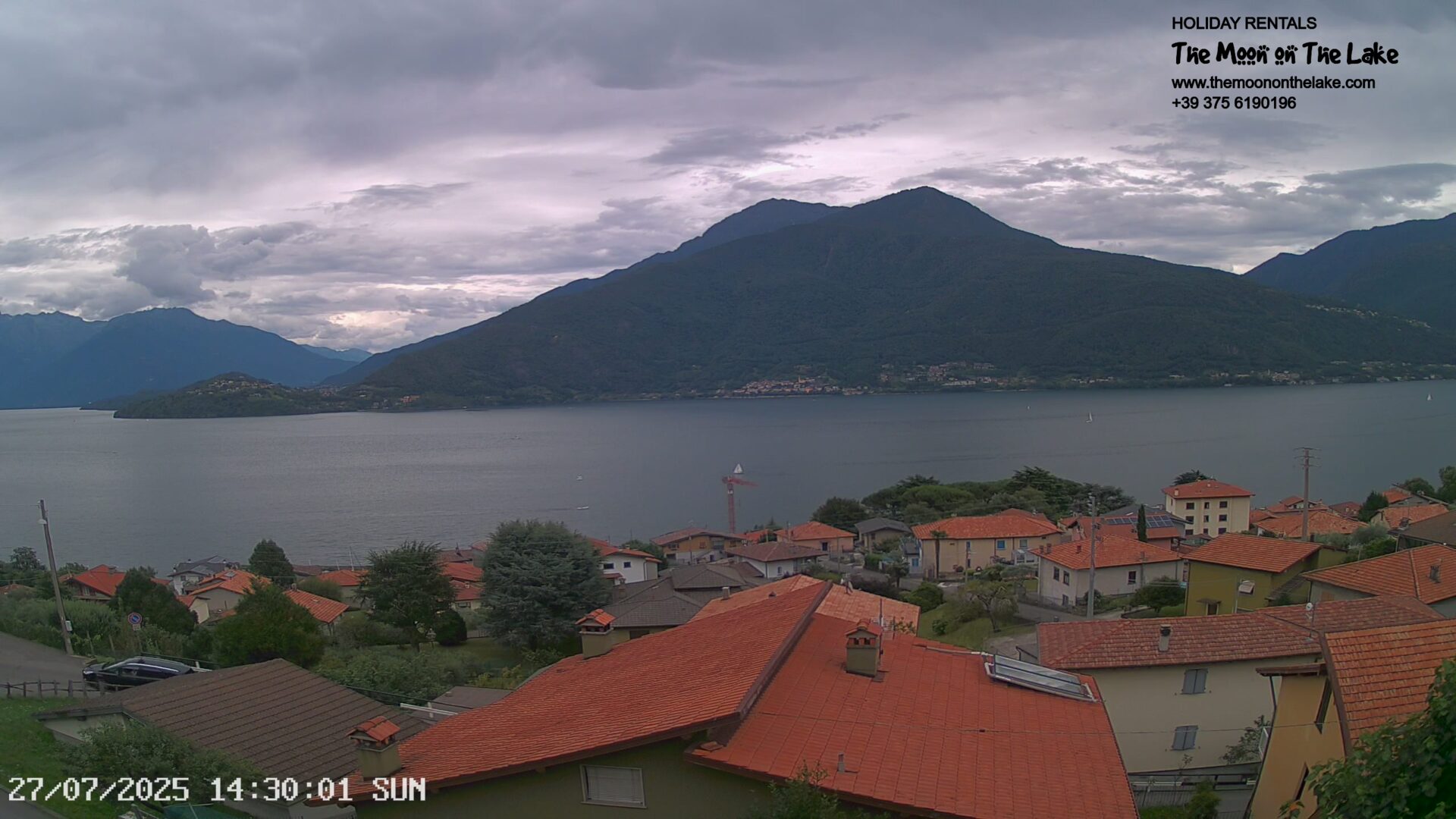 immagine della webcam nei dintorni di Tremezzina: webcam Pianello del Lario