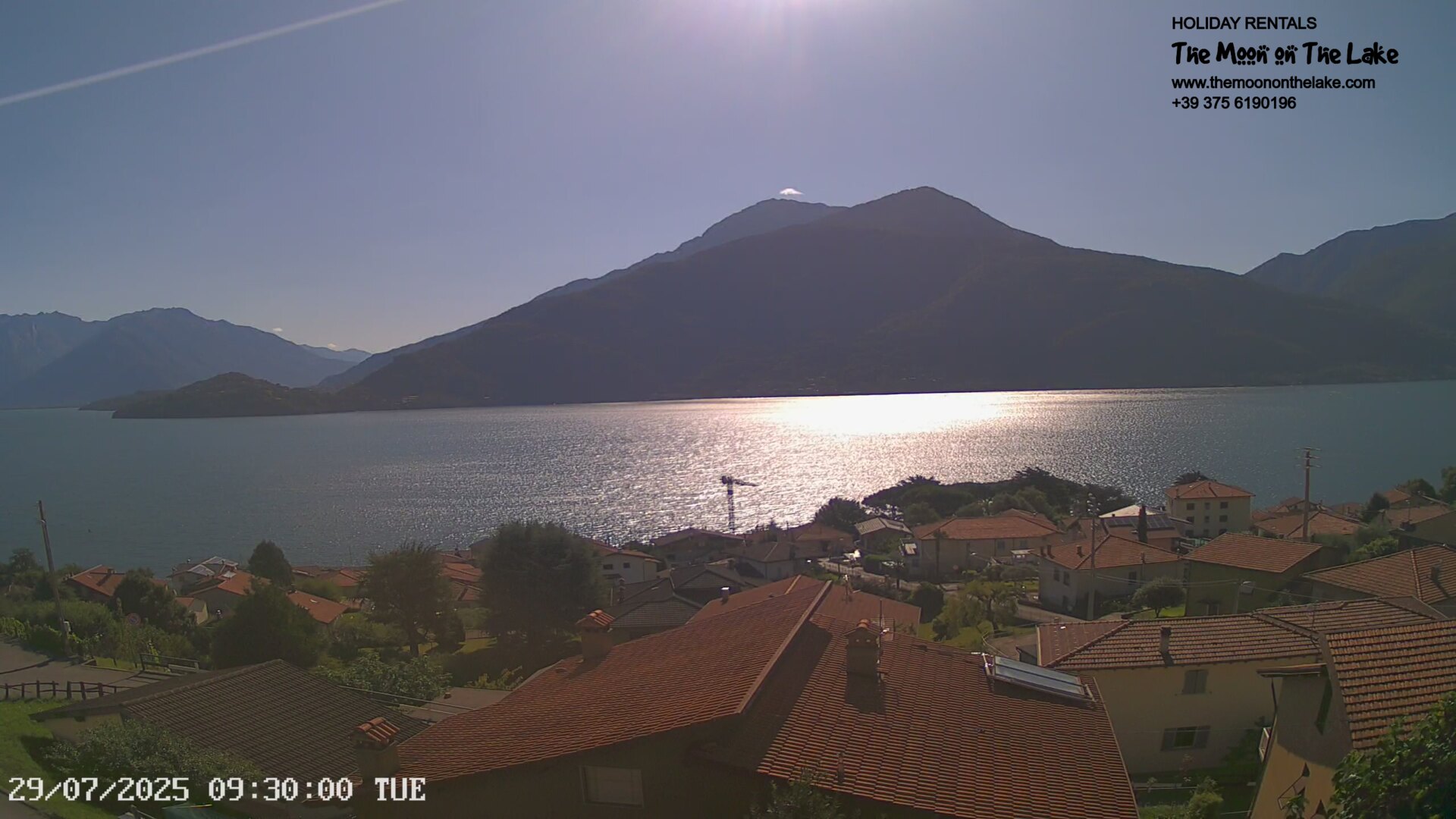 immagine della webcam nei dintorni di Tremezzo: webcam Pianello del Lario
