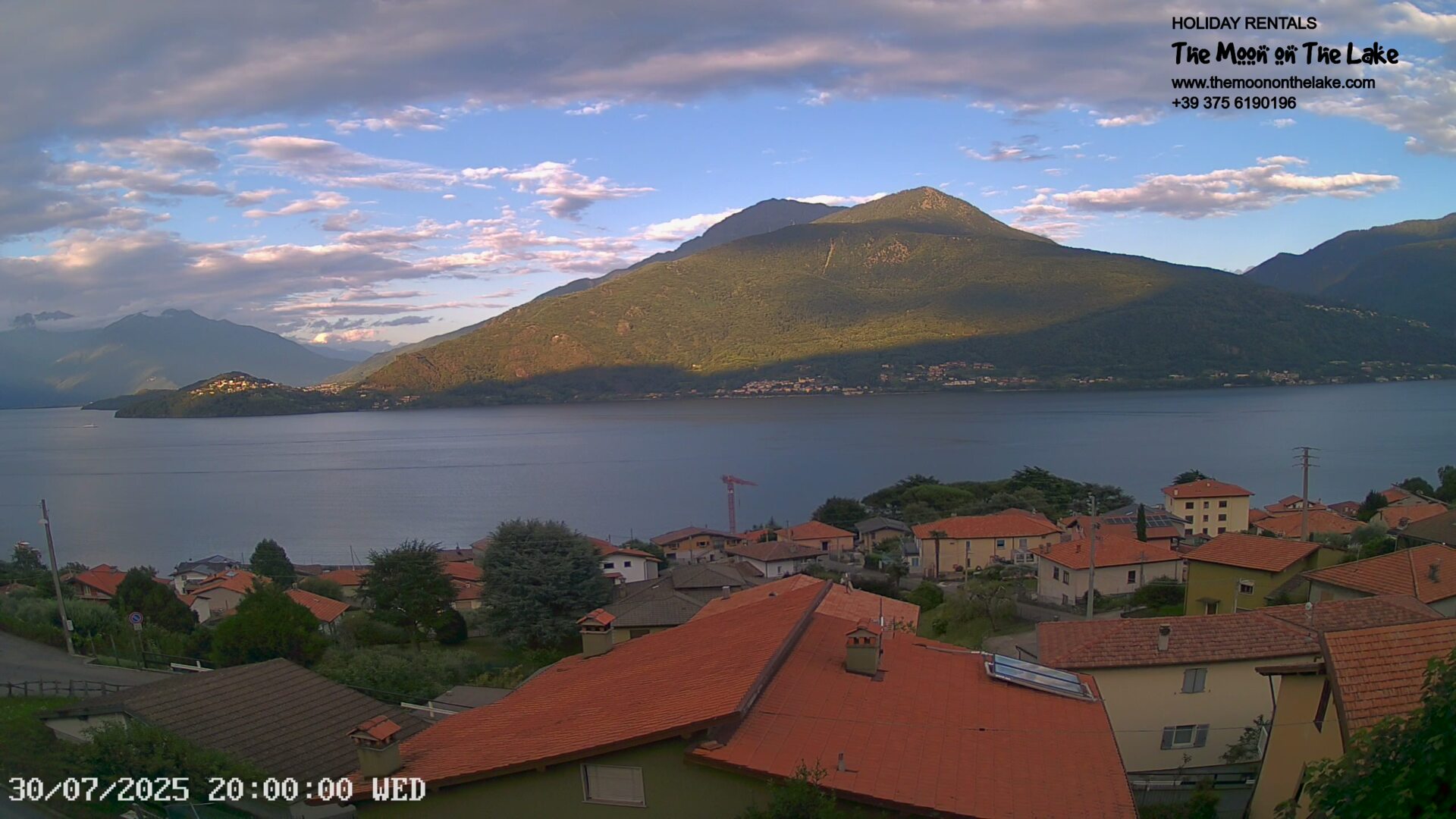 immagine della webcam nei dintorni di Varenna: webcam Pianello del Lario