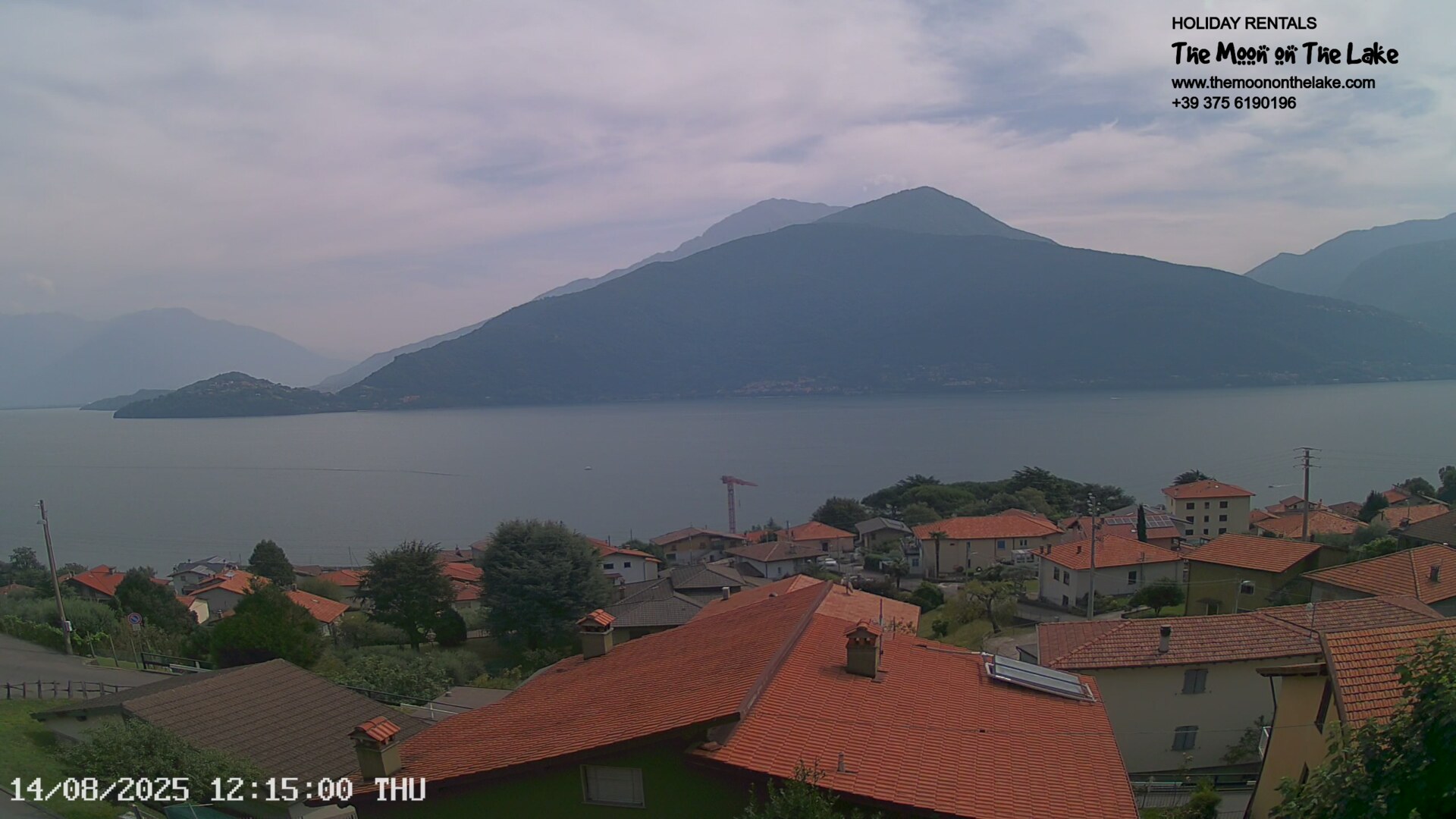 immagine della webcam nei dintorni di Perledo: webcam Pianello del Lario