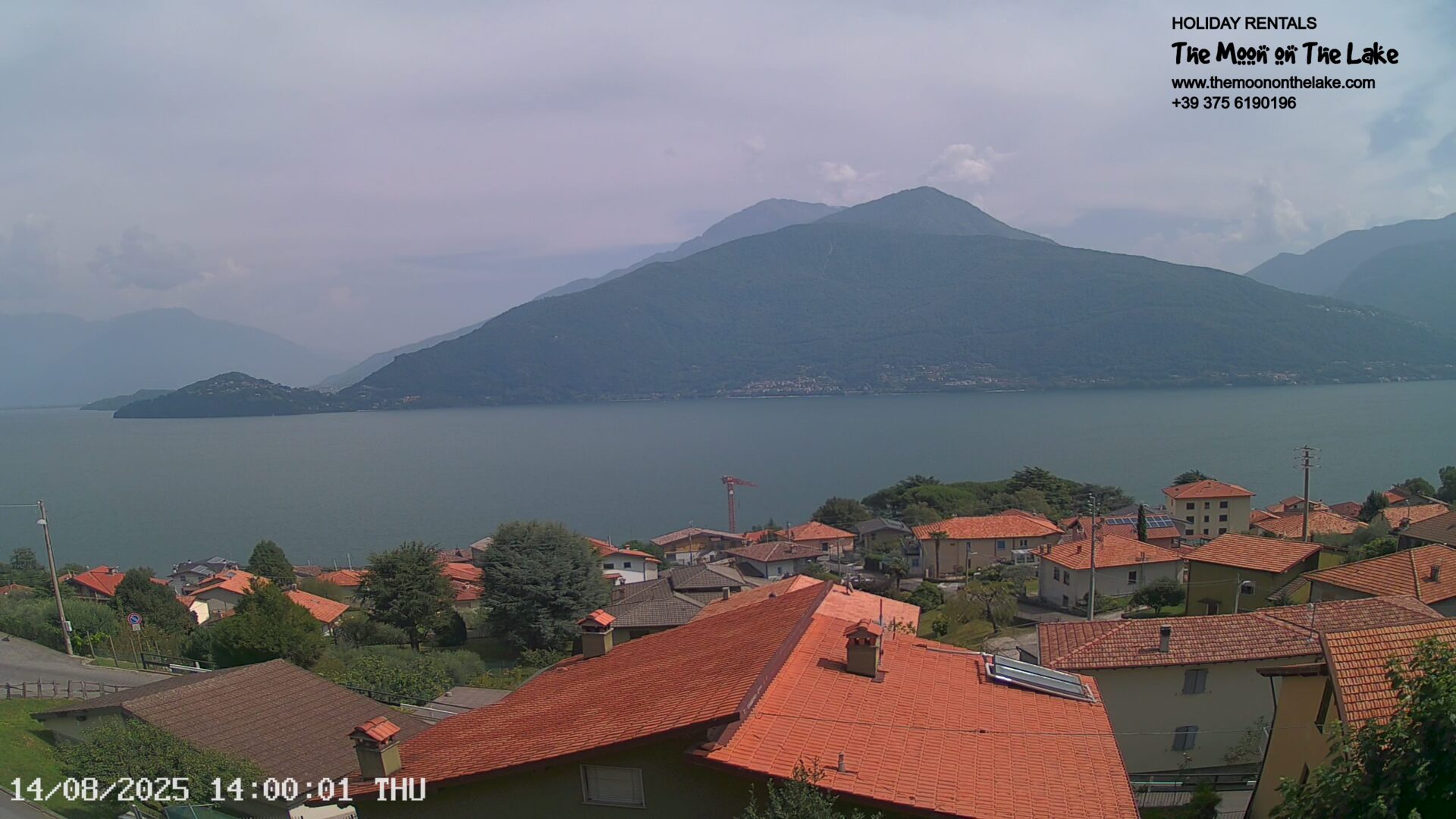 immagine della webcam nei dintorni di Perledo: webcam Pianello del Lario