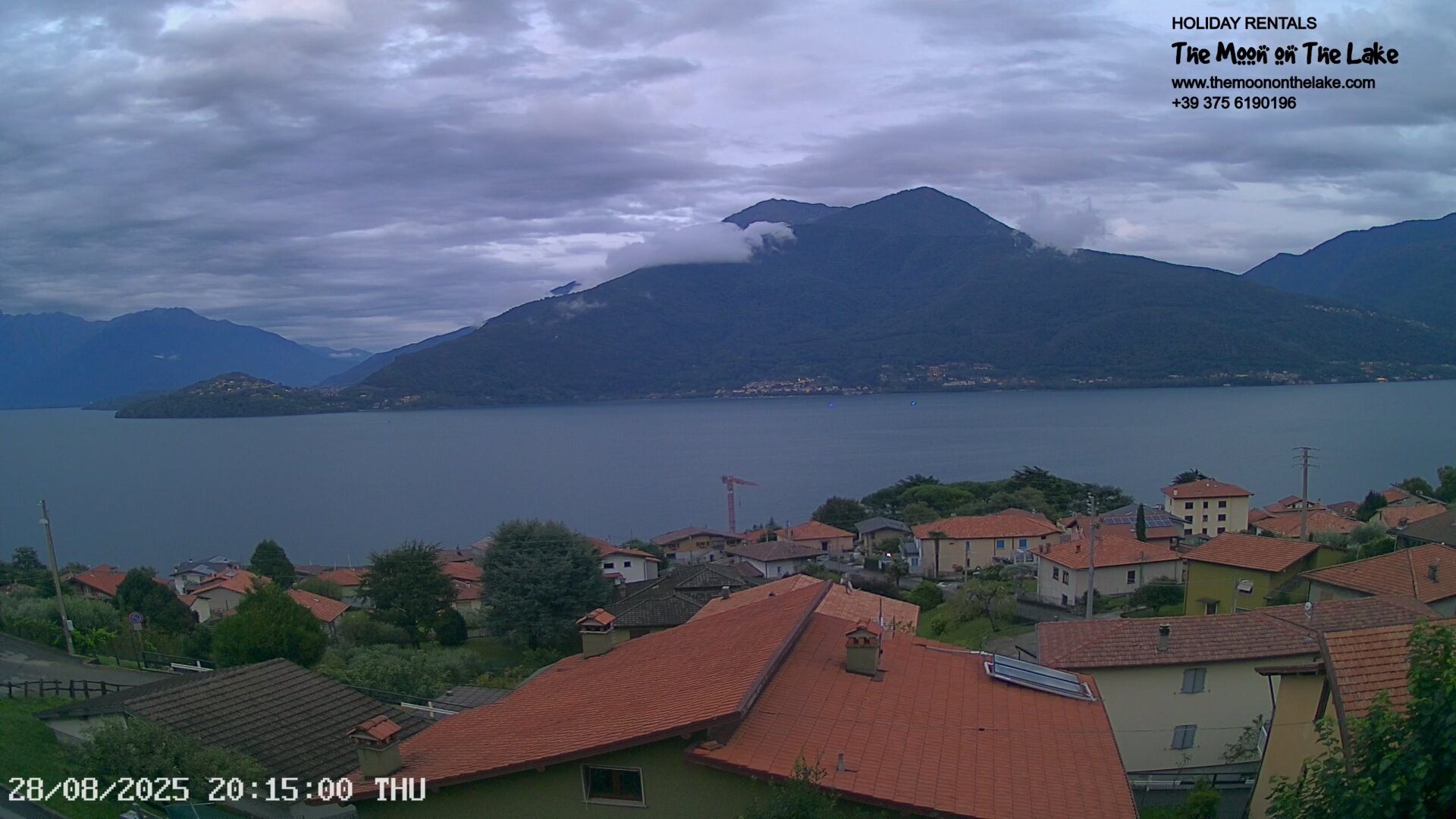 immagine della webcam nei dintorni di Domaso: webcam Pianello del Lario