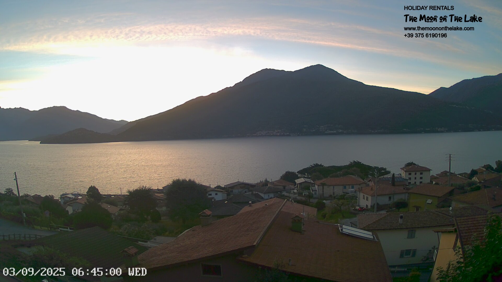 immagine della webcam nei dintorni di Dervio: webcam Pianello del Lario