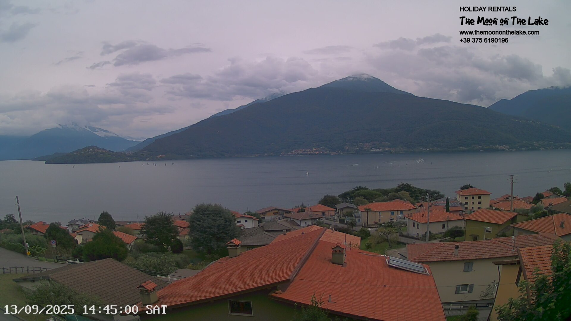 immagine della webcam nei dintorni di Monte Legnone: webcam Pianello del Lario