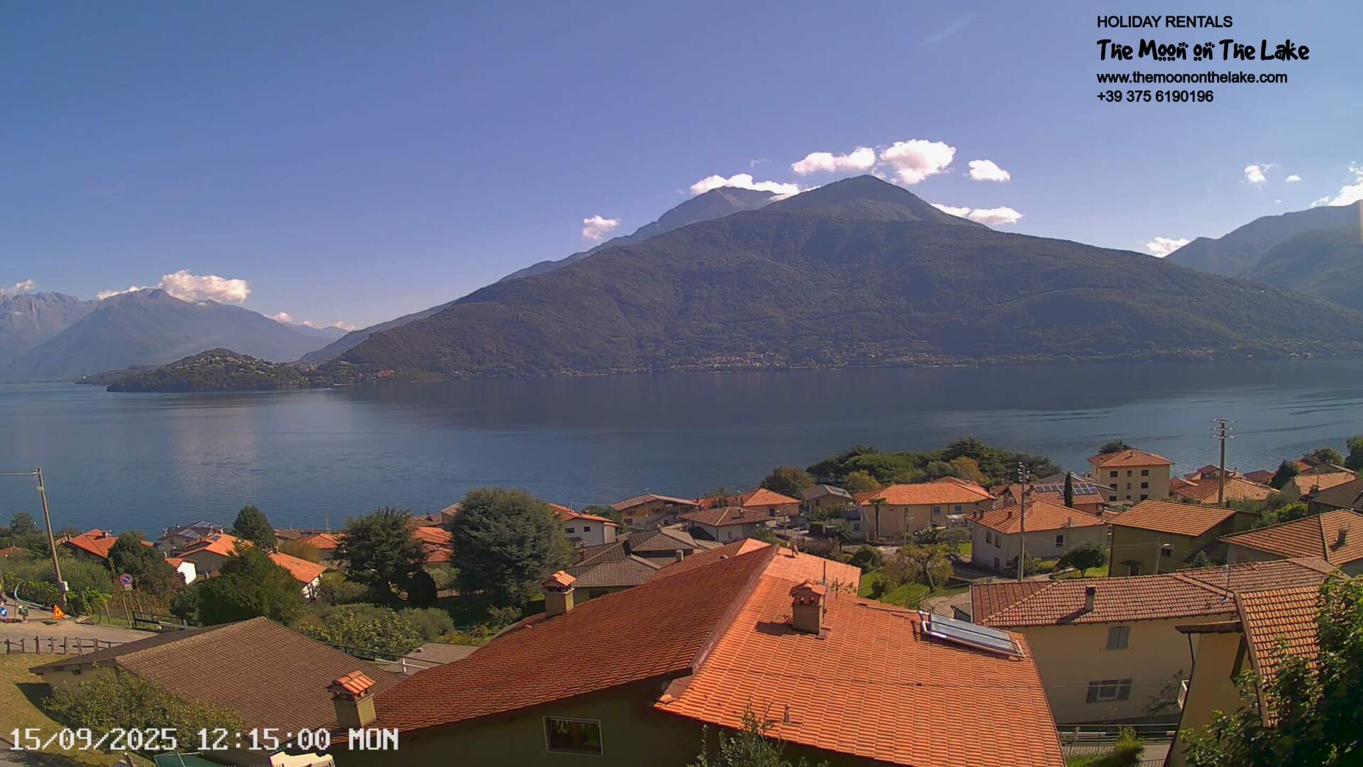 immagine della webcam nei dintorni di Tremezzo: webcam Pianello del Lario