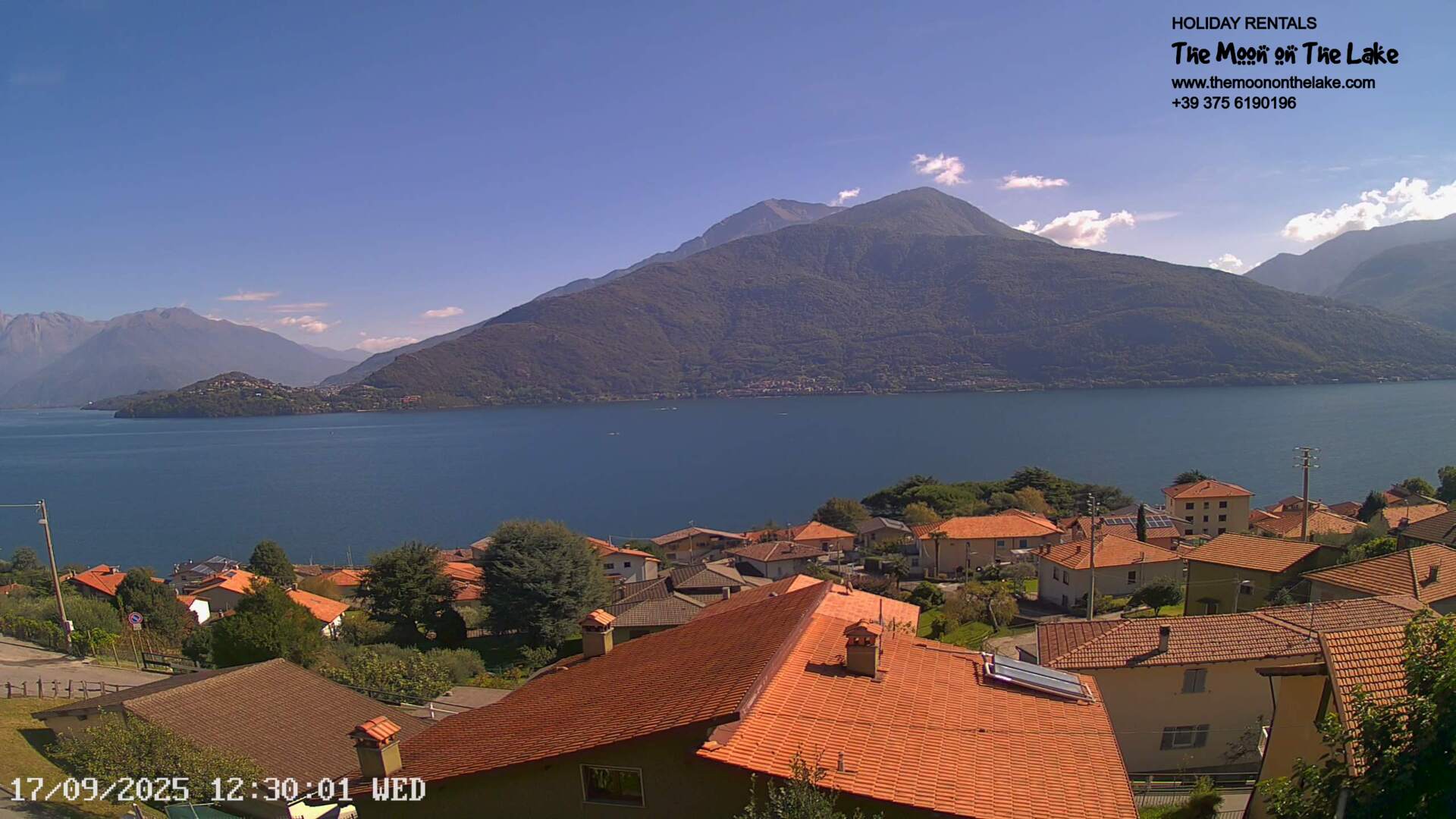 immagine della webcam nei dintorni di Consiglio di Rumo: webcam Pianello del Lario