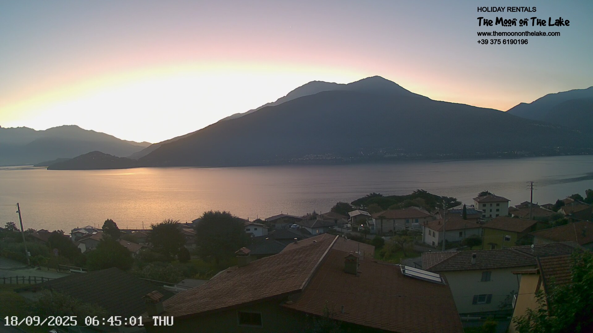 immagine della webcam nei dintorni di San Giacomo Filippo: webcam Pianello del Lario