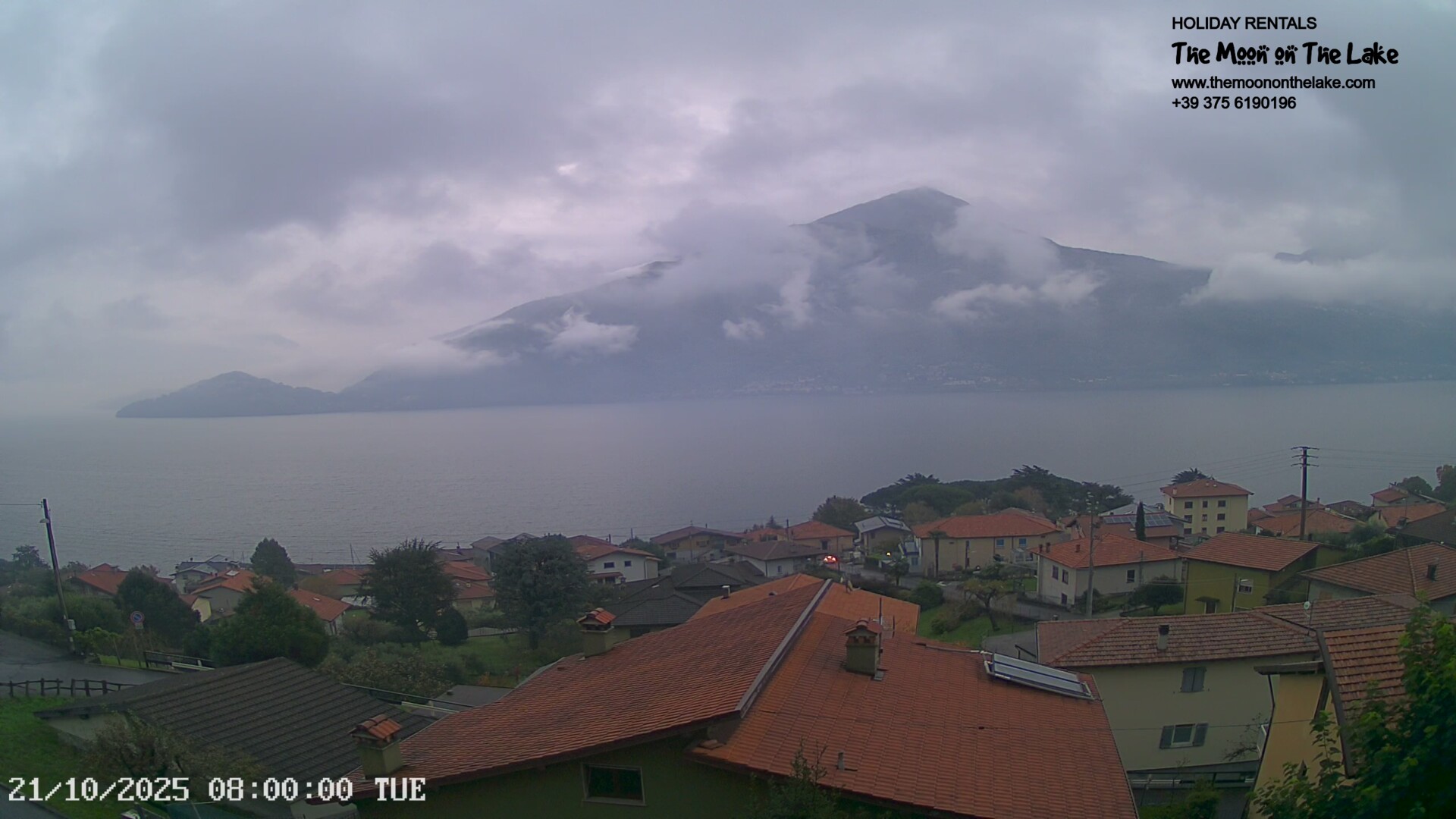 immagine della webcam nei dintorni di Cremia: webcam Pianello del Lario