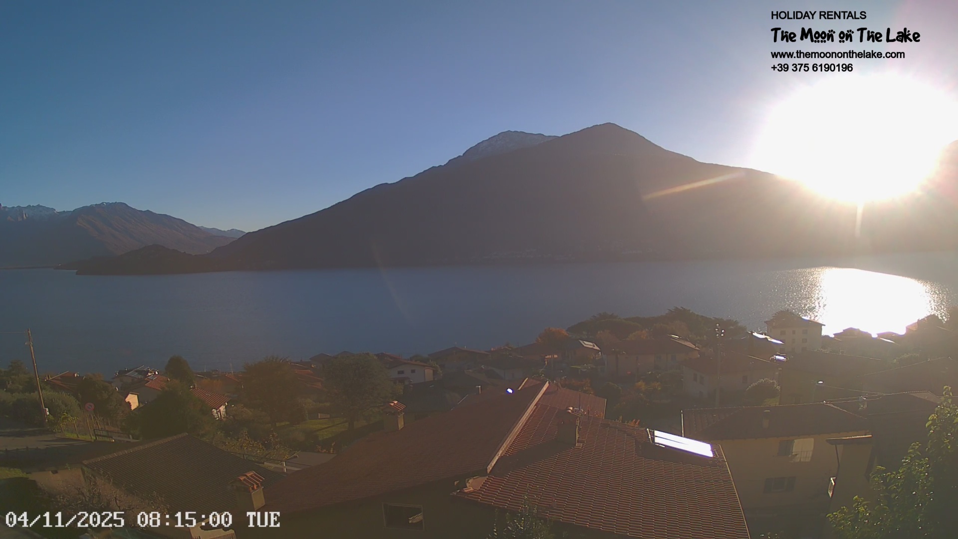 immagine della webcam nei dintorni di Sala Comacina: webcam Pianello del Lario