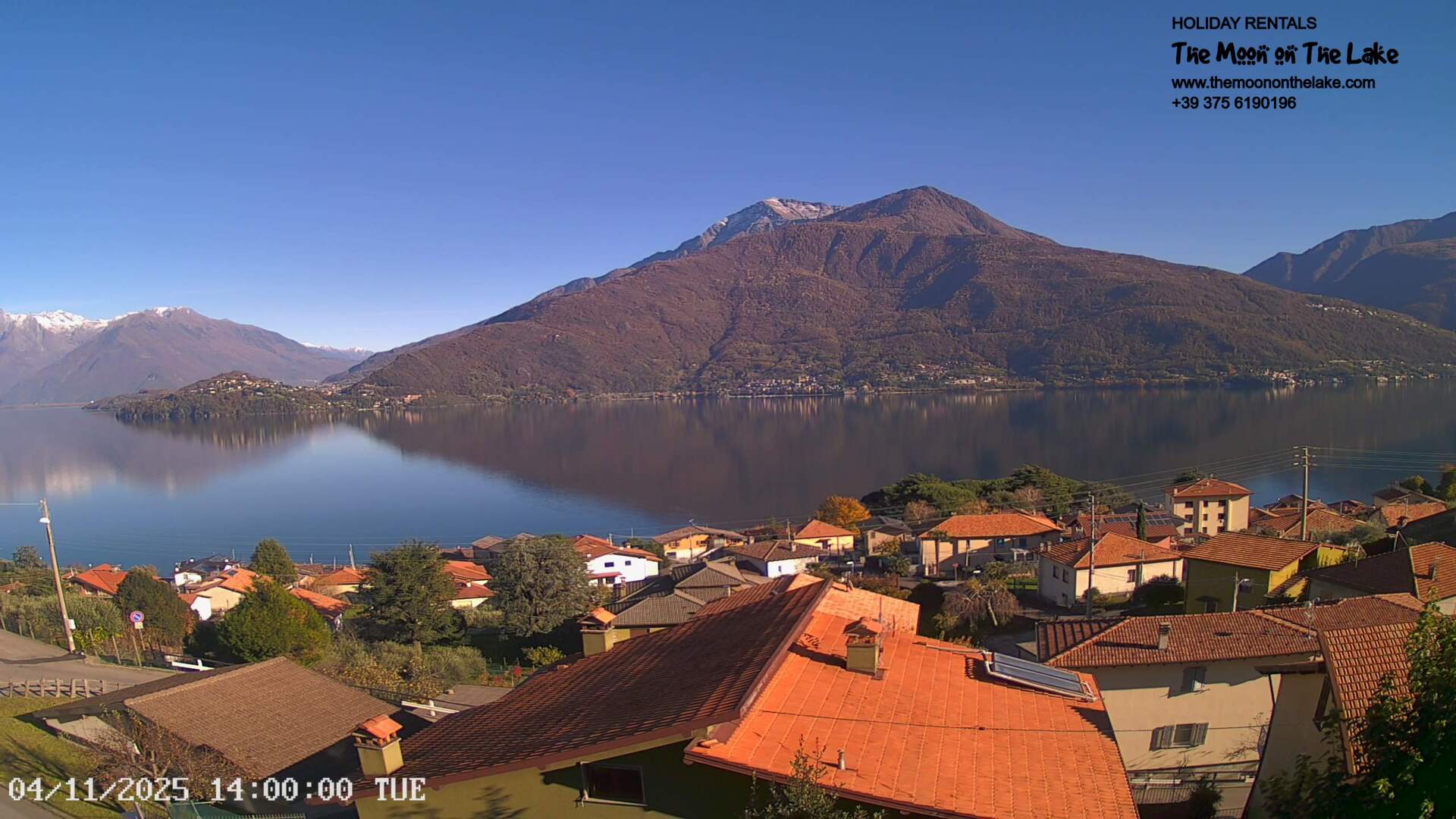 immagine della webcam nei dintorni di Perledo: webcam Pianello del Lario