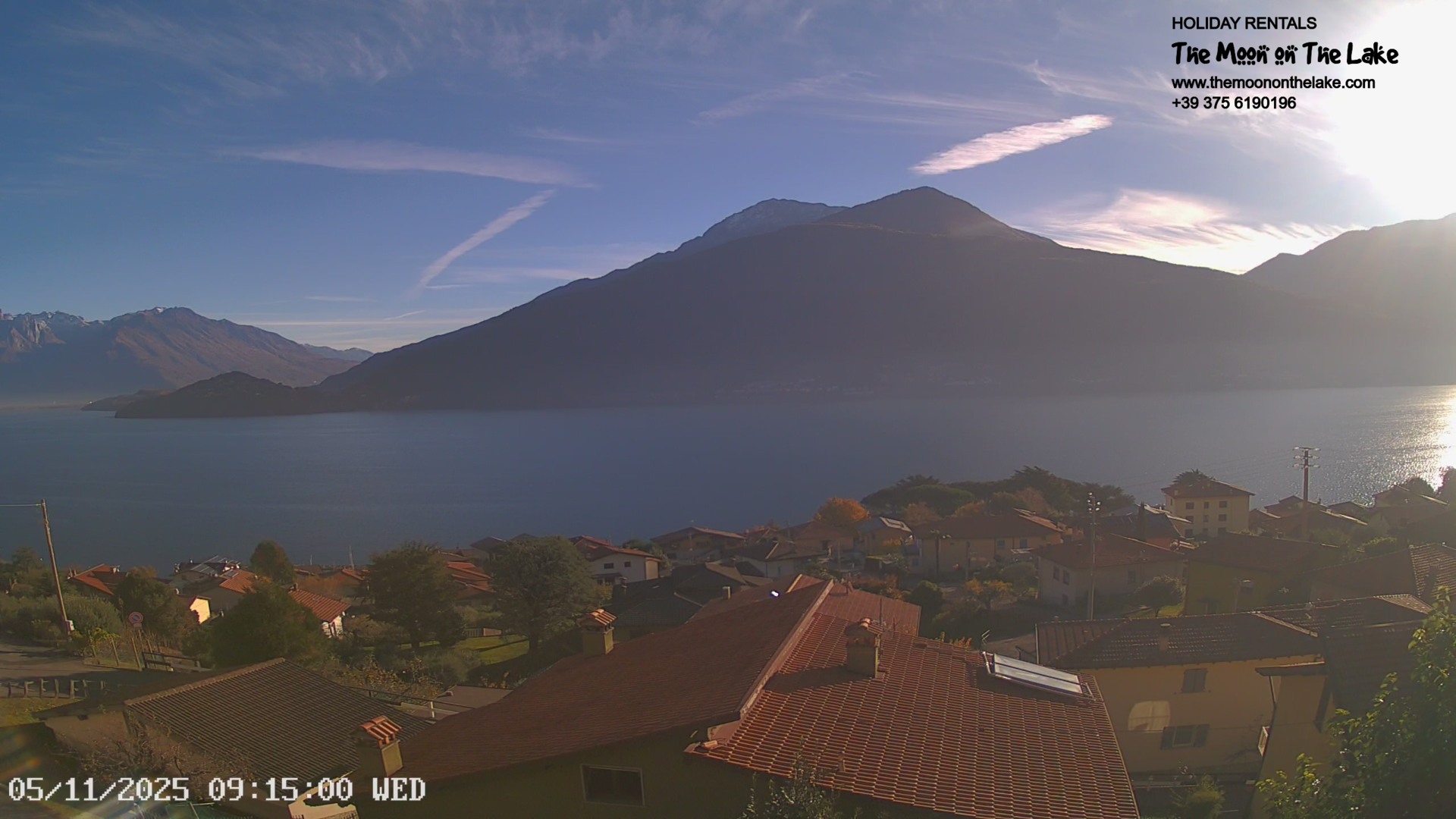 immagine della webcam nei dintorni di Domaso: webcam Pianello del Lario