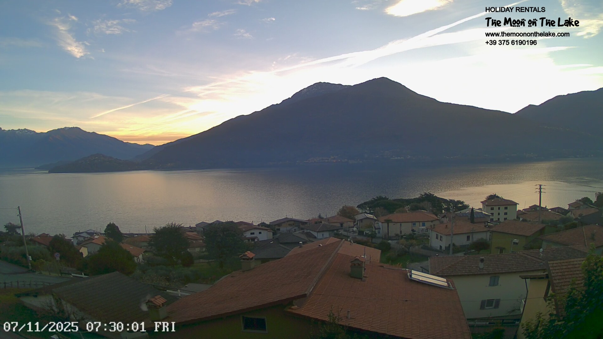 immagine della webcam nei dintorni di Ossuccio: webcam Pianello del Lario
