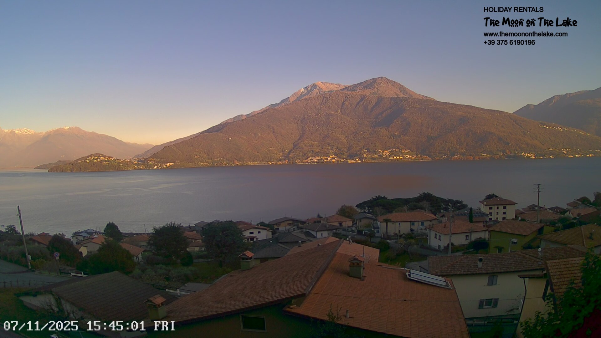 immagine della webcam nei dintorni di Monte Legnone: webcam Pianello del Lario