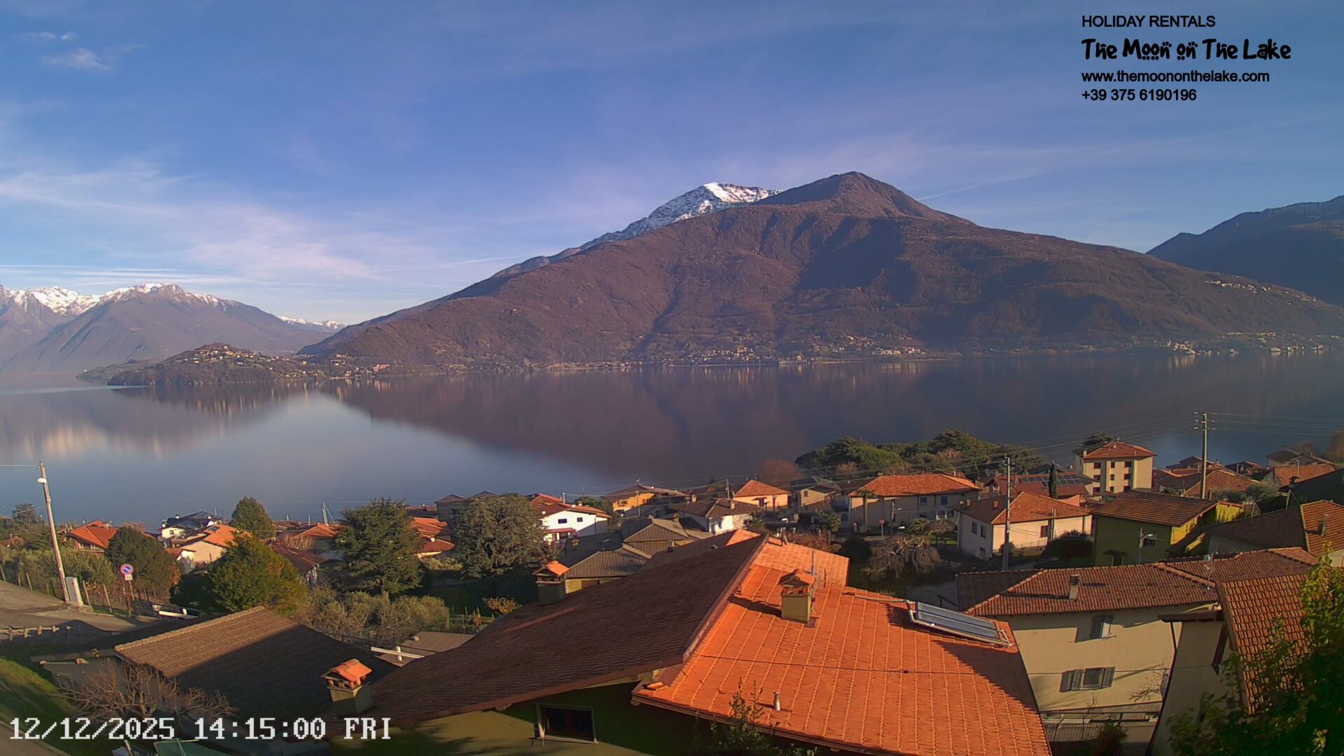 immagine della webcam nei dintorni di Monte Legnone: webcam Pianello del Lario