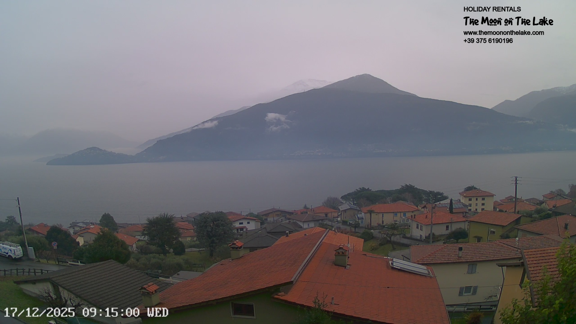 immagine della webcam nei dintorni di Alpe Giumello: webcam Pianello del Lario