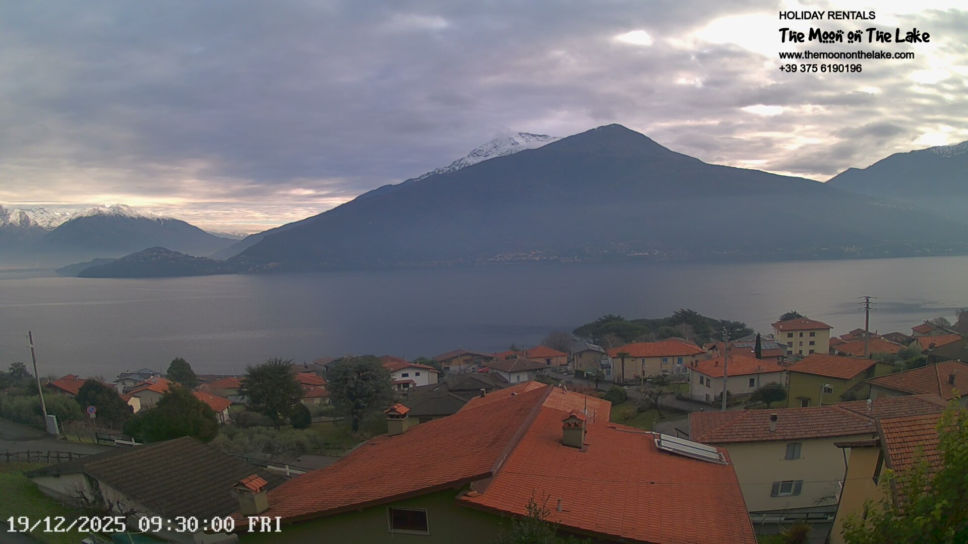 immagine della webcam nei dintorni di Varenna: webcam Pianello del Lario