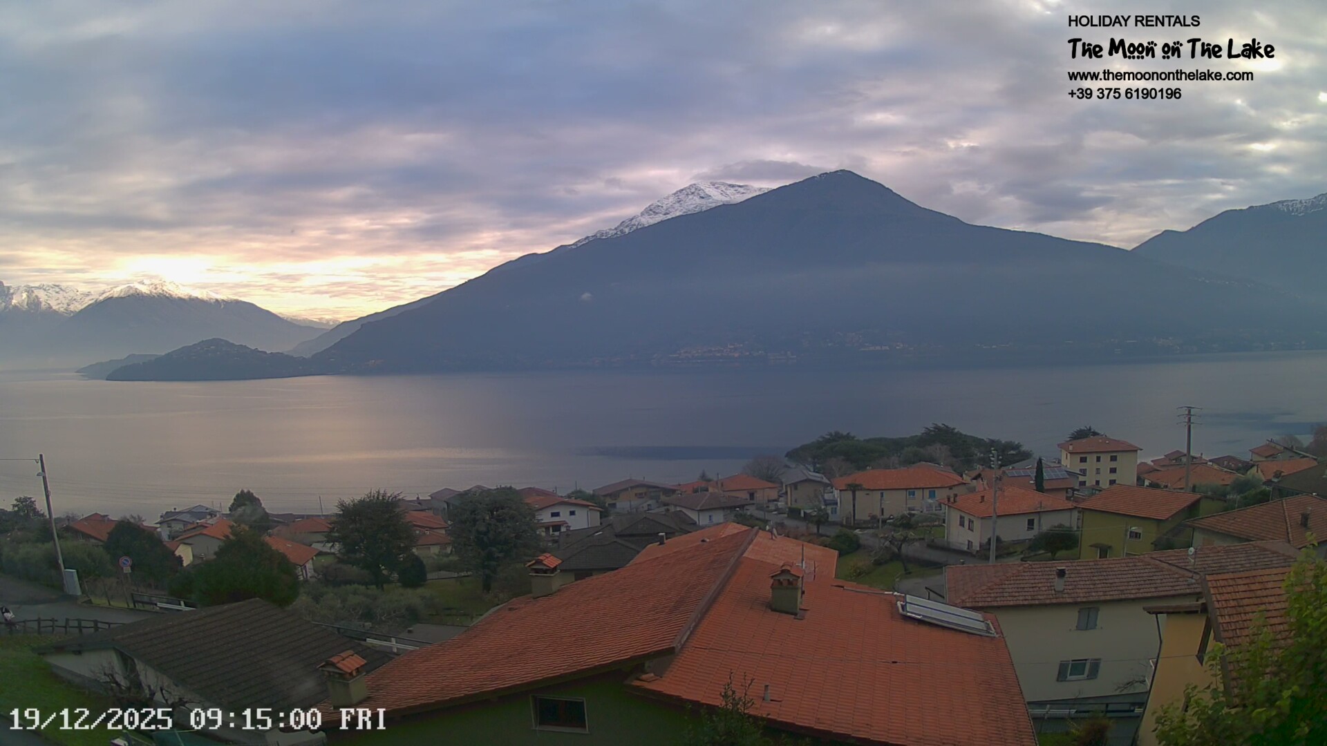 immagine della webcam nei dintorni di Cremia: webcam Pianello del Lario