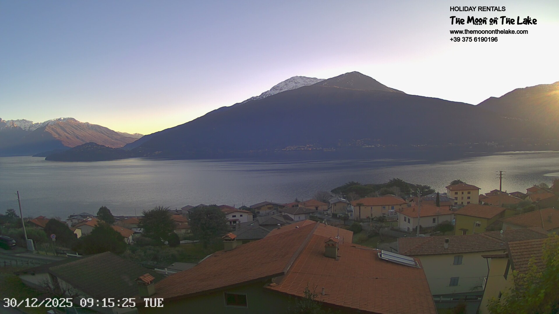 immagine della webcam nei dintorni di Perledo: webcam Pianello del Lario
