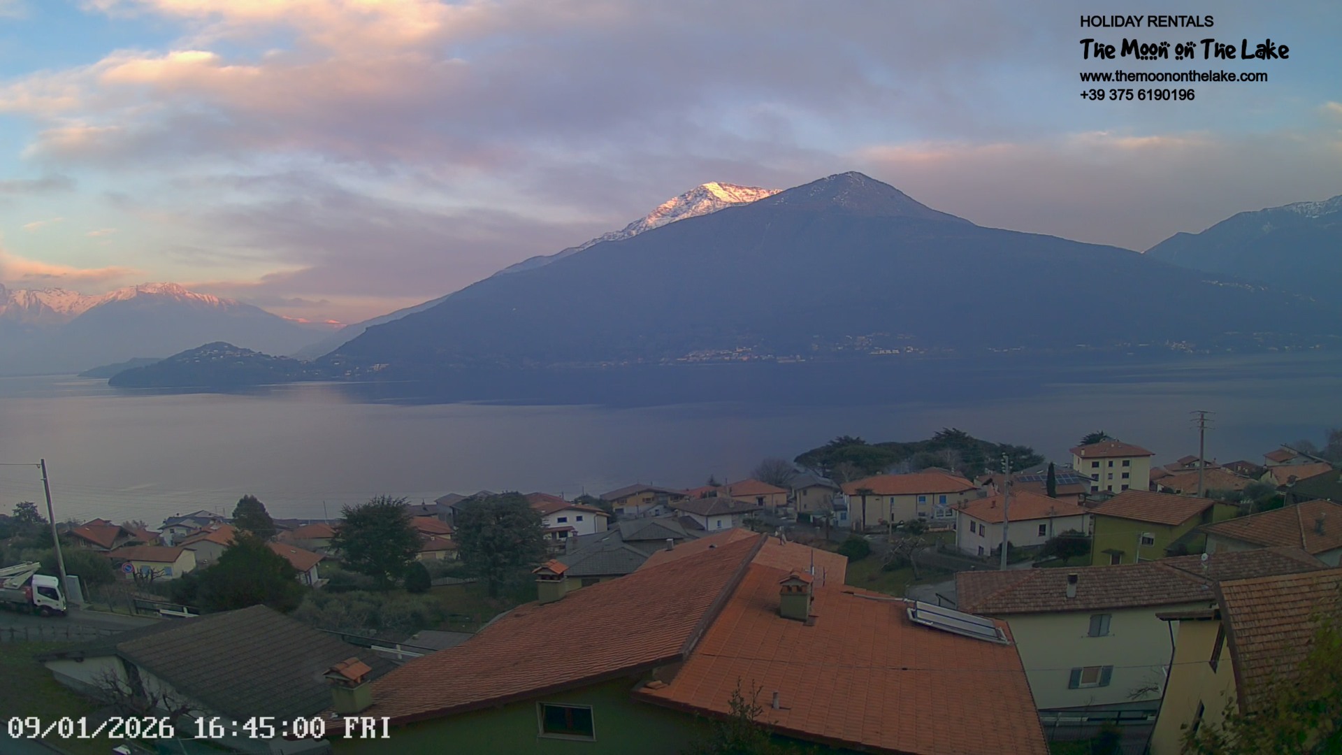 immagine della webcam nei dintorni di San Siro: webcam Pianello del Lario