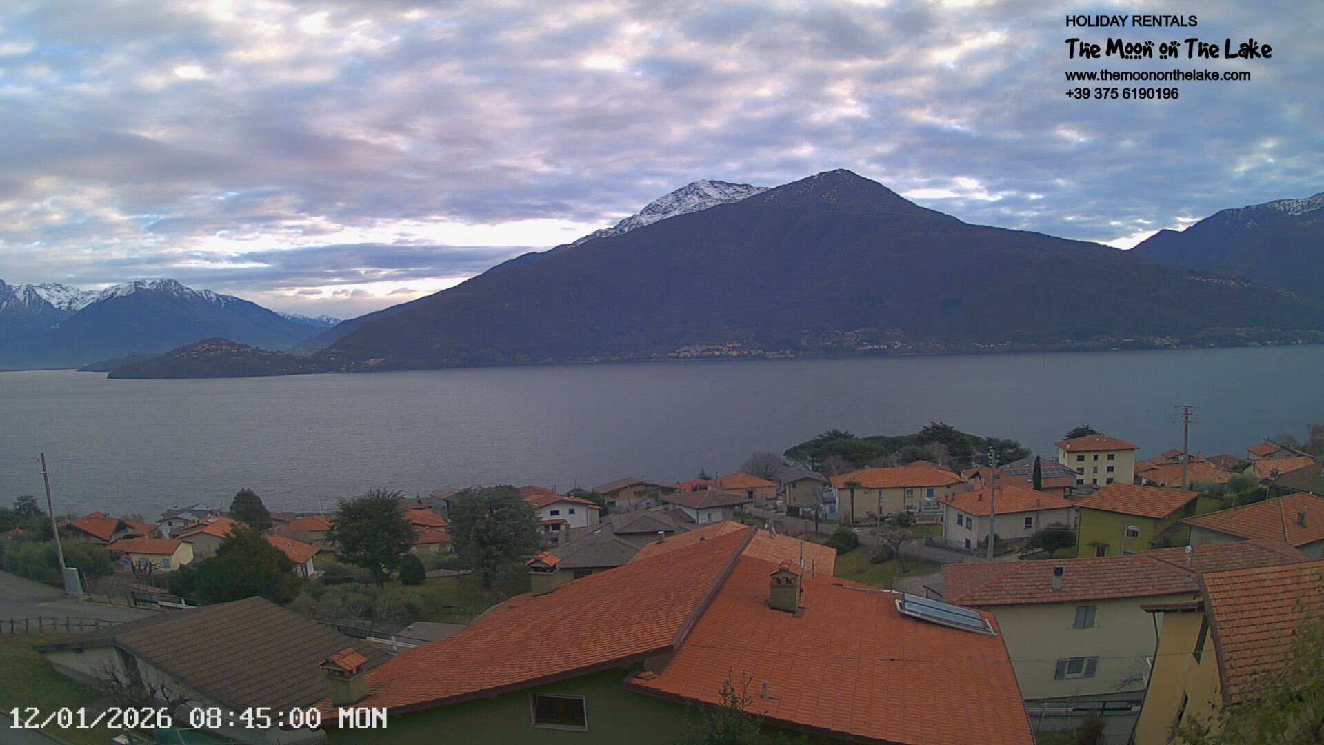 immagine della webcam nei dintorni di Monte Legnone: webcam Pianello del Lario