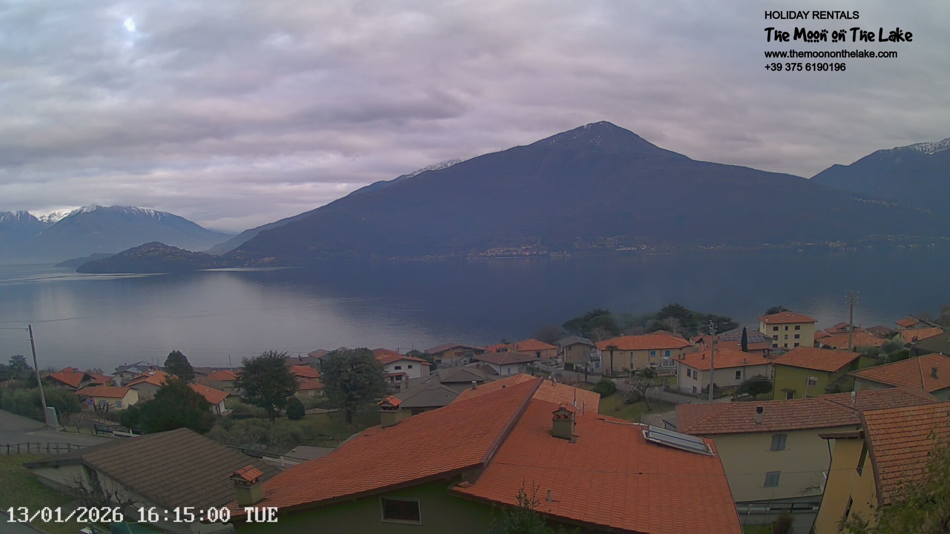 immagine della webcam nei dintorni di Gordona: webcam Pianello del Lario