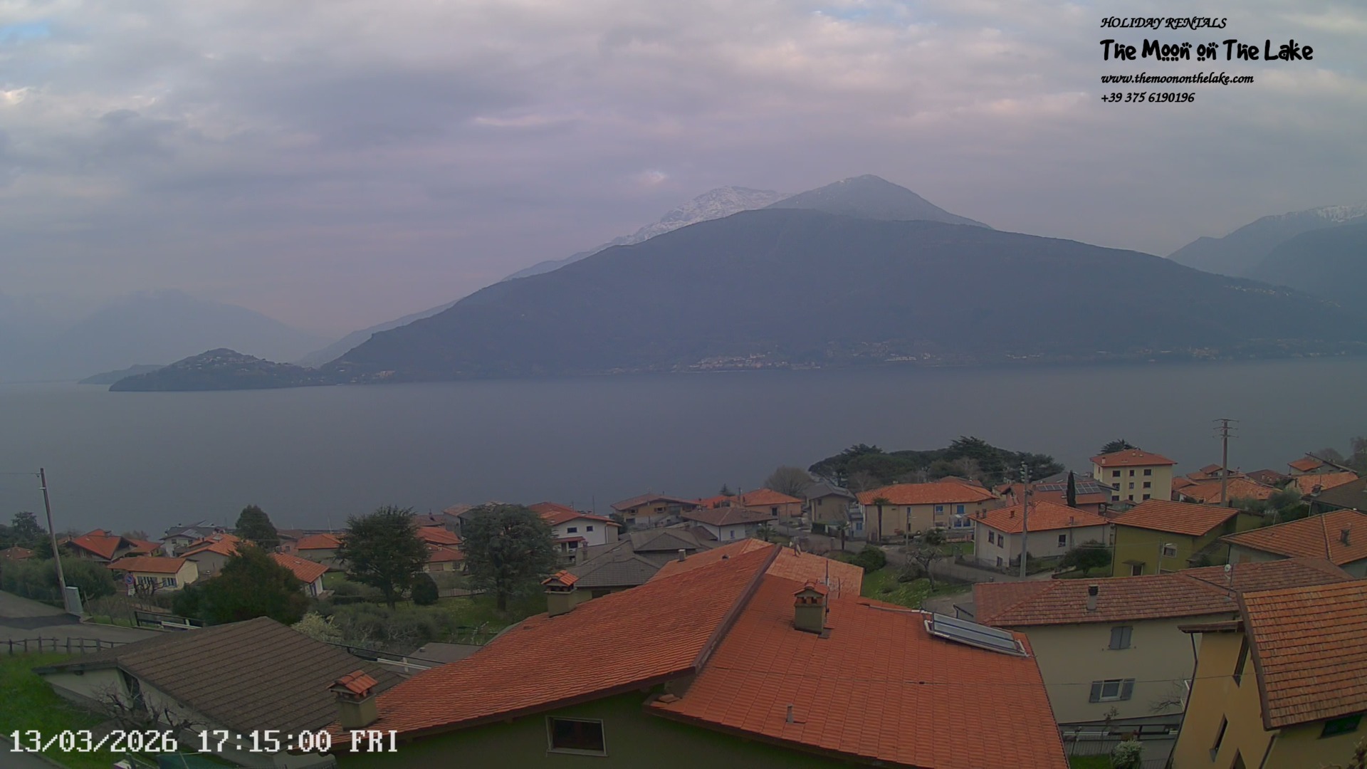 immagine della webcam nei dintorni di Monte Legnone: webcam Pianello del Lario