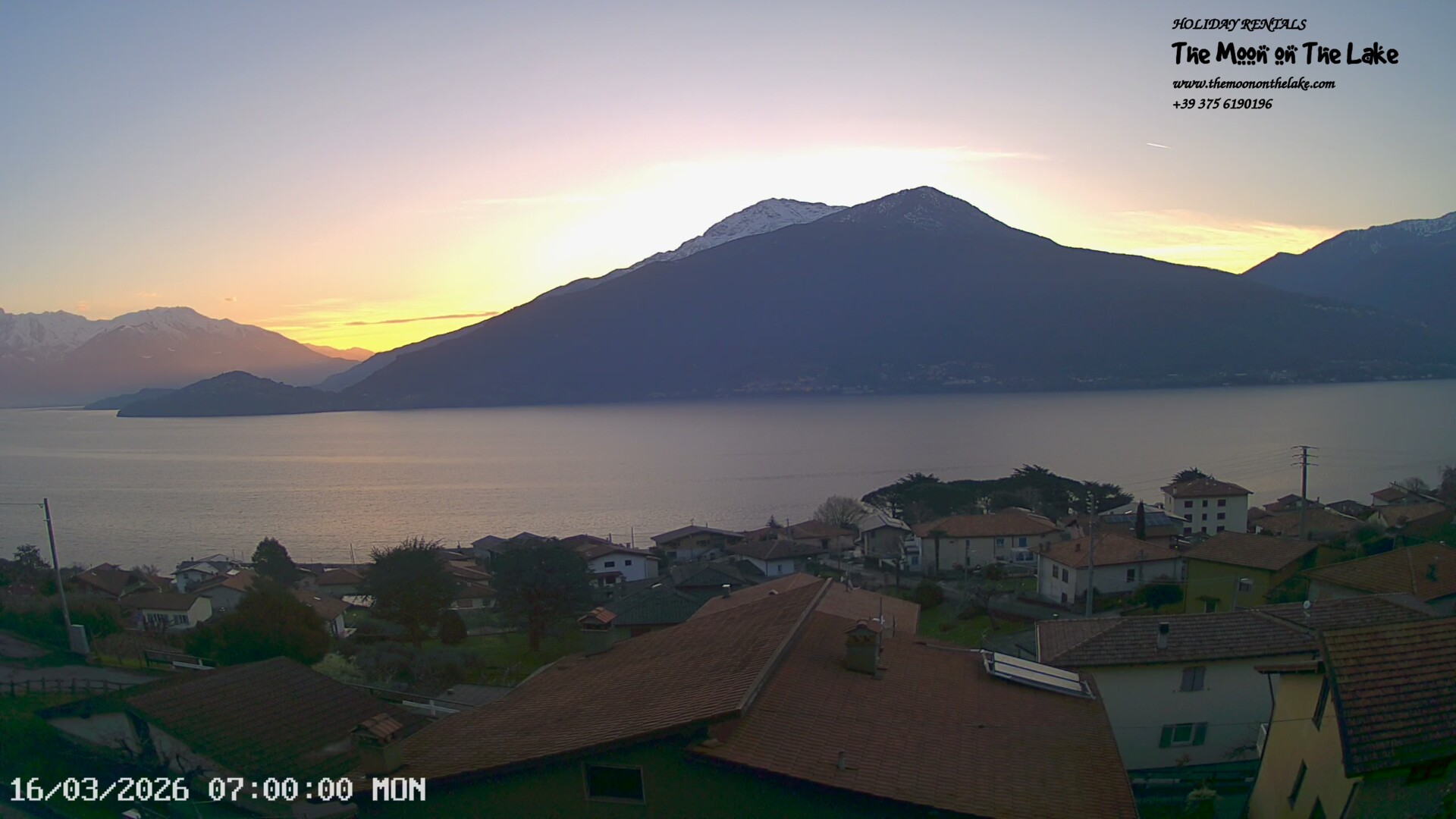 immagine della webcam nei dintorni di Monte Legnone: webcam Pianello del Lario