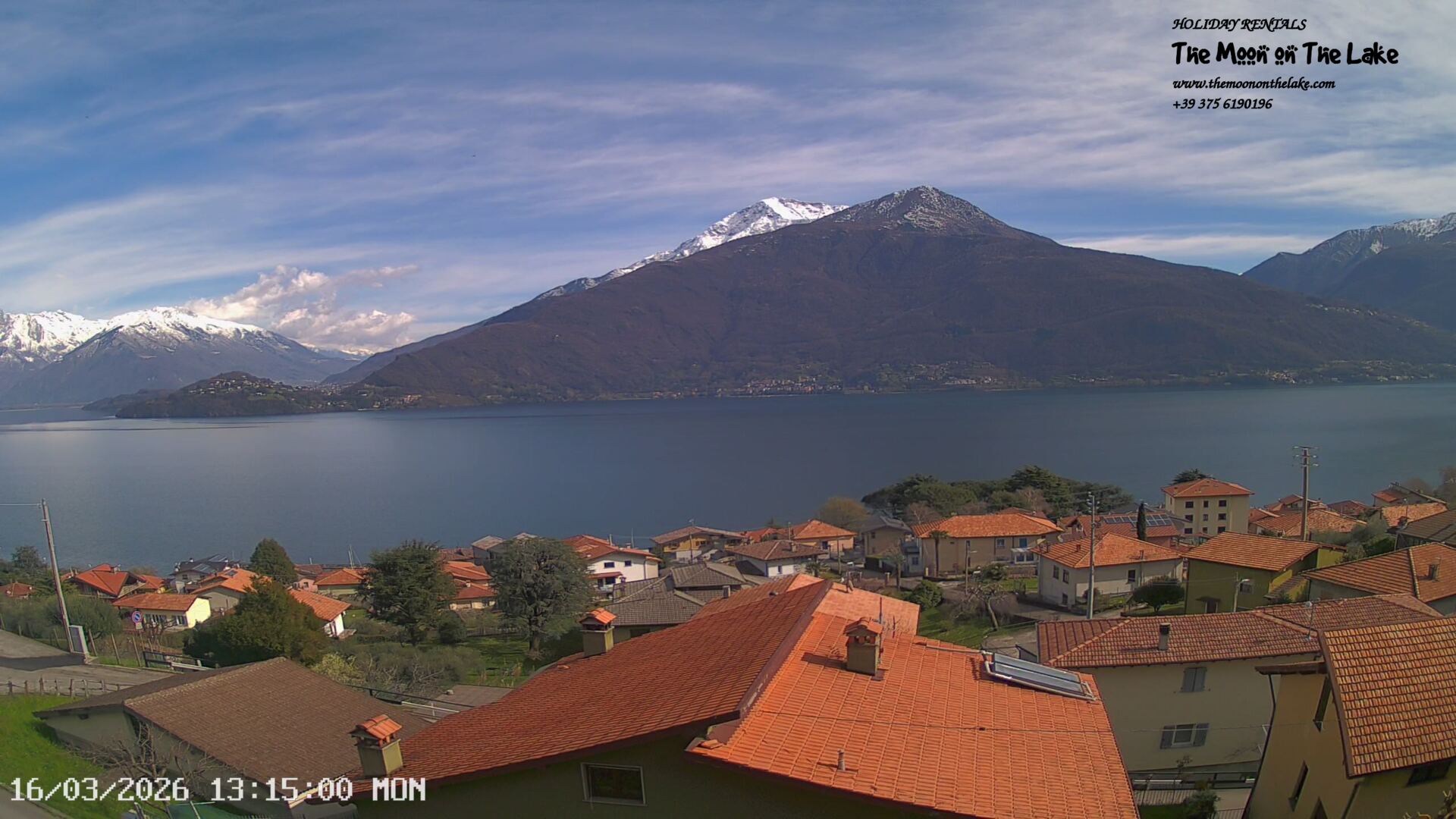immagine della webcam nei dintorni di Ossuccio: webcam Pianello del Lario