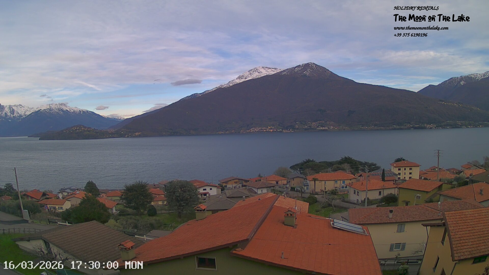 immagine della webcam nei dintorni di Monte Legnone: webcam Pianello del Lario