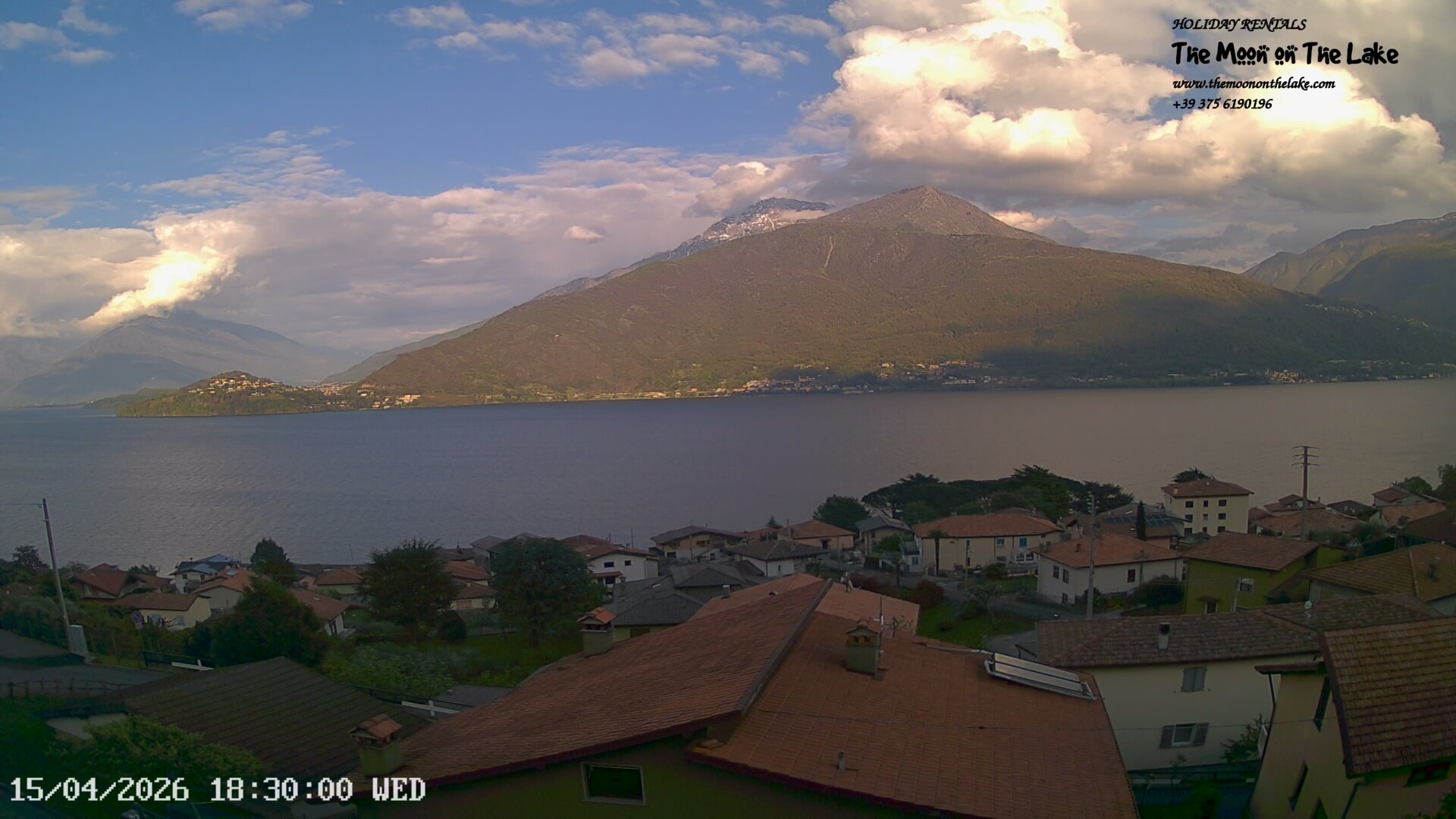 immagine della webcam nei dintorni di Gordona: webcam Pianello del Lario