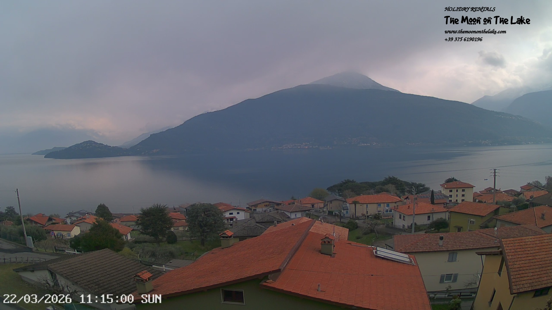 immagine della webcam nei dintorni di Dervio: webcam Pianello del Lario
