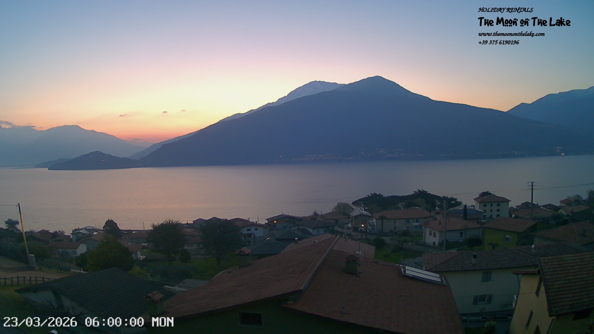 immagine della webcam nei dintorni di San Giacomo Filippo: webcam Pianello del Lario