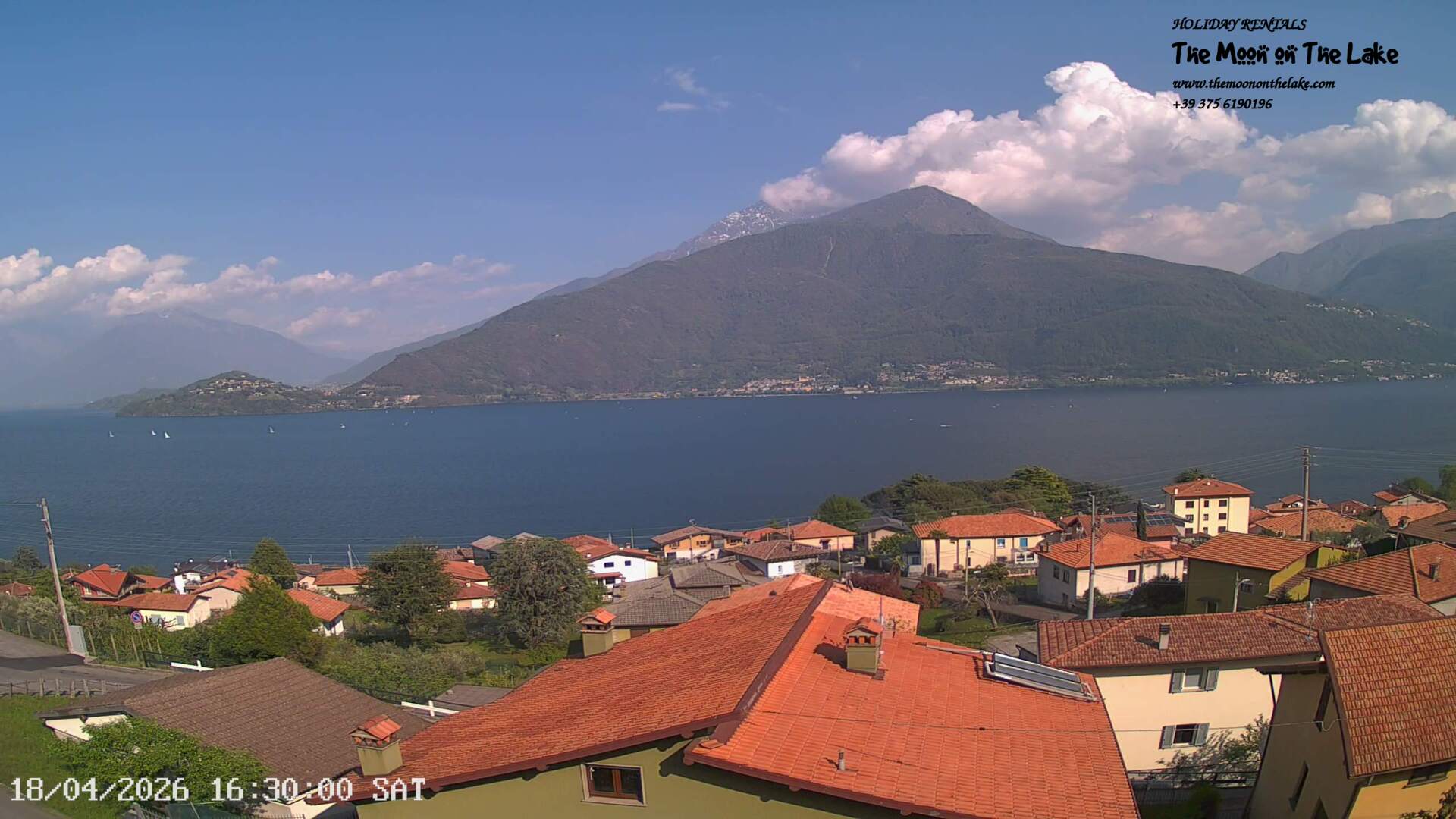 immagine della webcam nei dintorni di Menarola: webcam Pianello del Lario