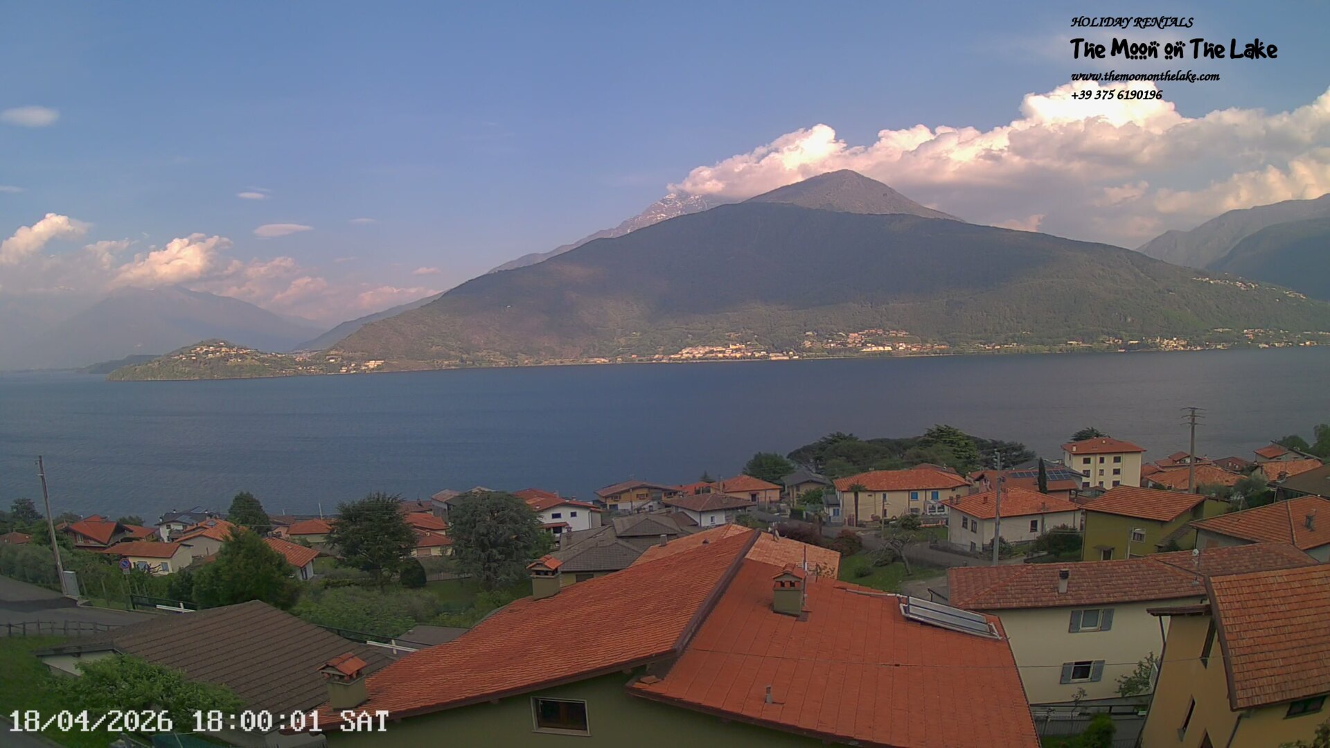 immagine della webcam nei dintorni di Dosso del Liro: webcam Pianello del Lario