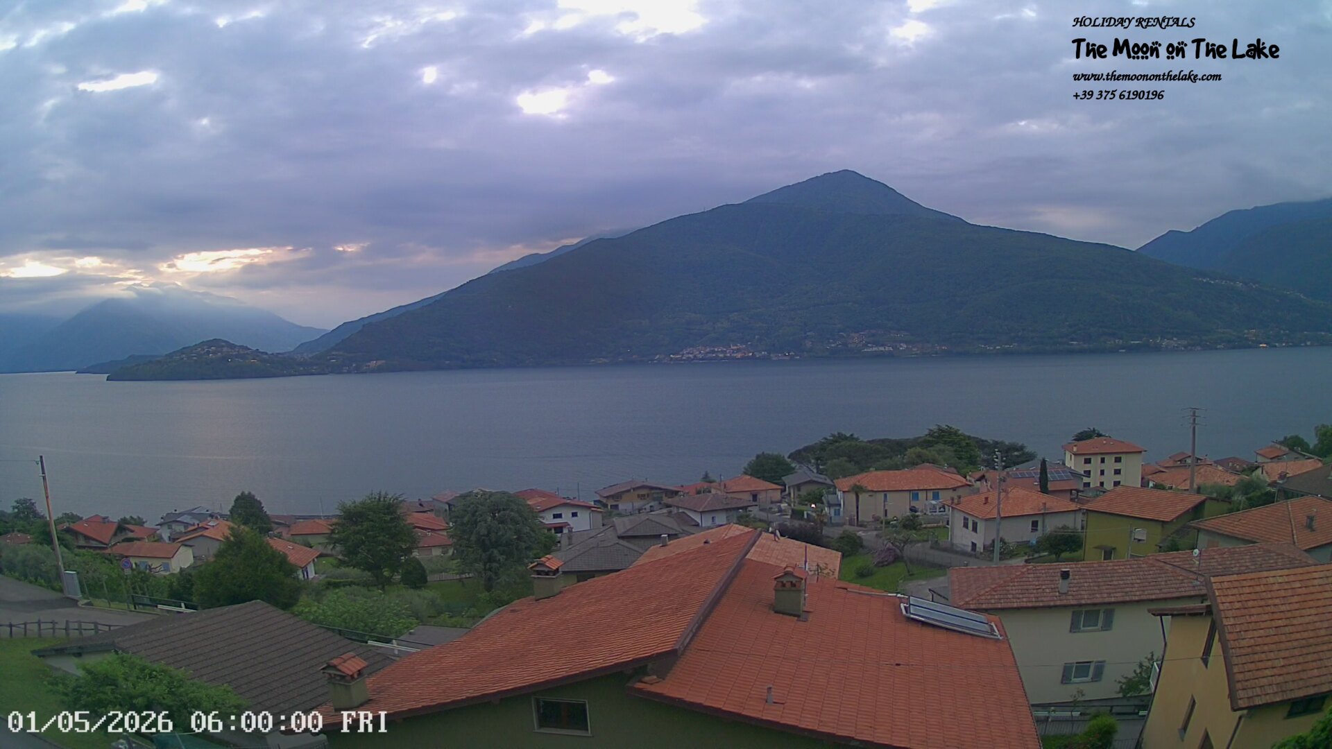 immagine della webcam nei dintorni di San Giacomo Filippo: webcam Pianello del Lario
