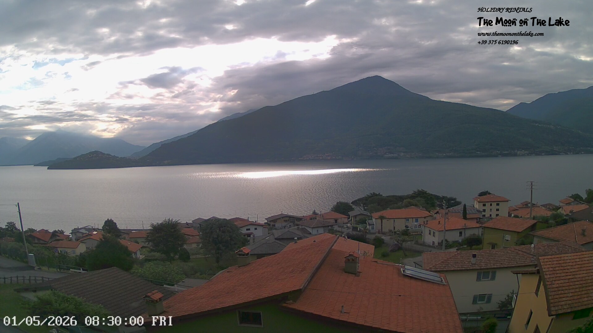 immagine della webcam nei dintorni di Tremezzo: webcam Pianello del Lario