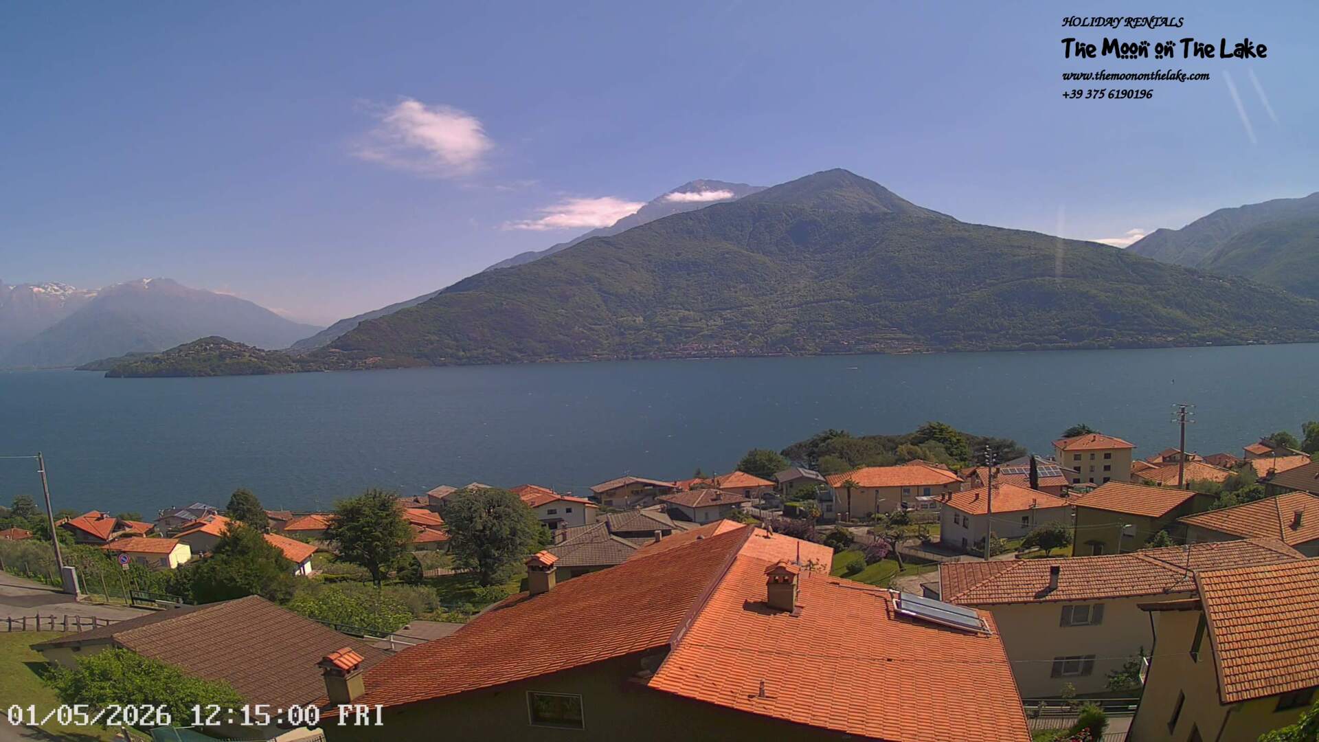 immagine della webcam nei dintorni di Dosso del Liro: webcam Pianello del Lario
