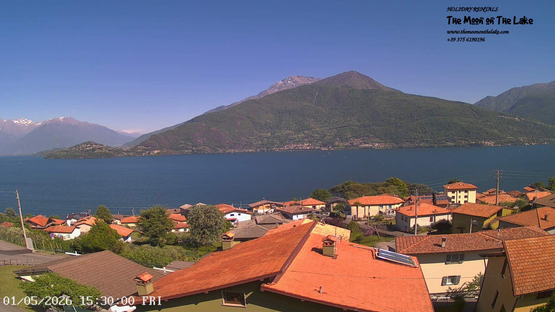 immagine della webcam nei dintorni di Dervio: webcam Pianello del Lario
