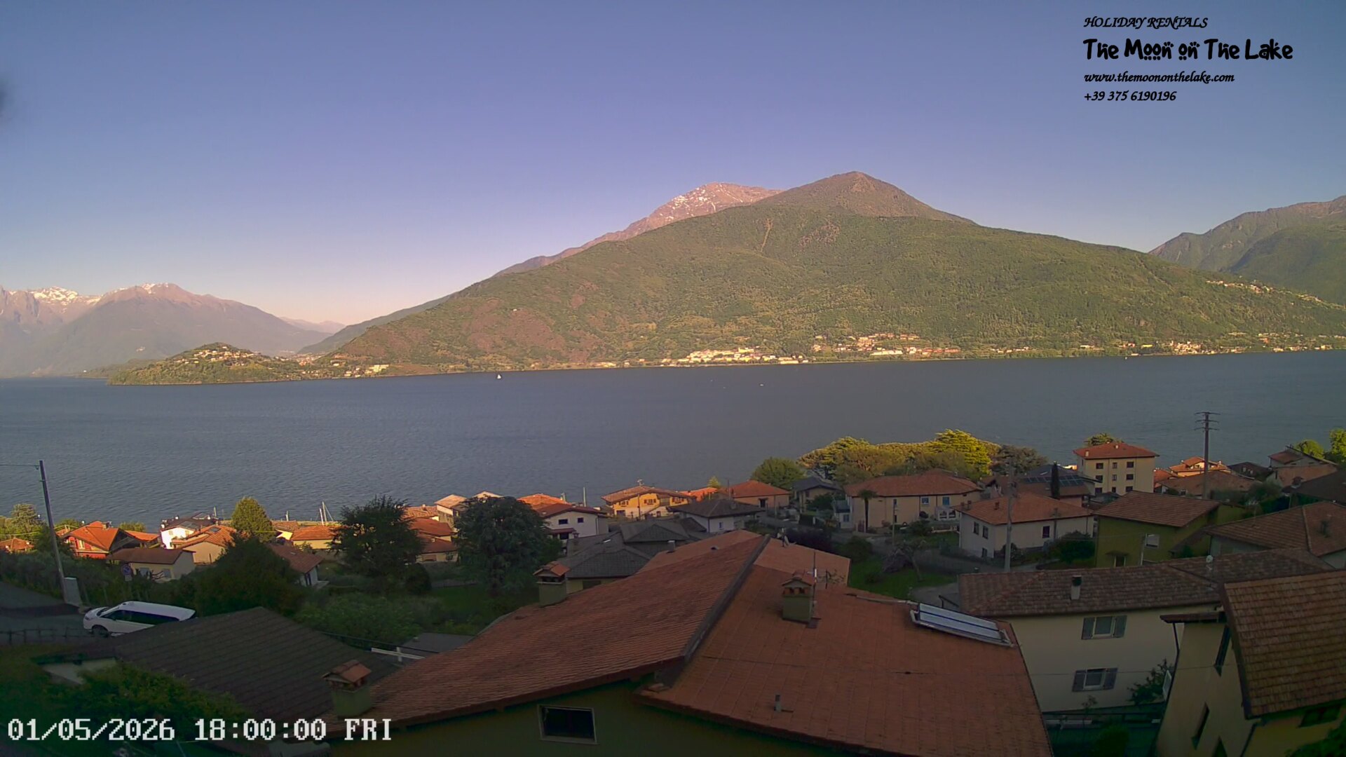 immagine della webcam nei dintorni di Varenna: webcam Pianello del Lario