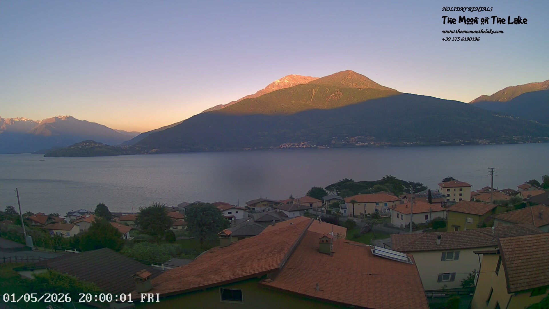 immagine della webcam nei dintorni di Domaso: webcam Pianello del Lario