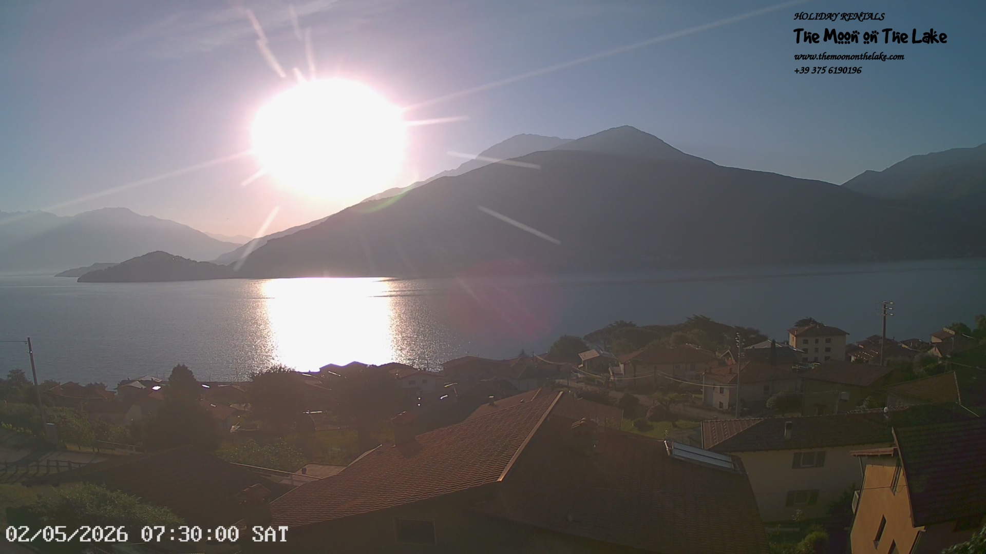 immagine della webcam nei dintorni di Gordona: webcam Pianello del Lario